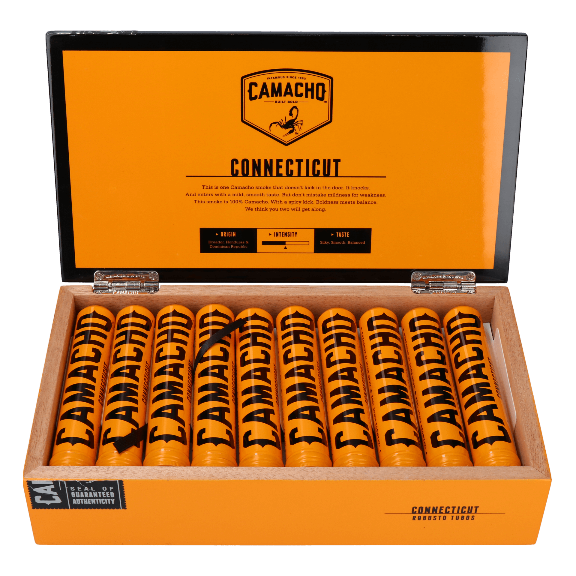 Camacho Connecticut Robusto Alu Tubos – Bild 6