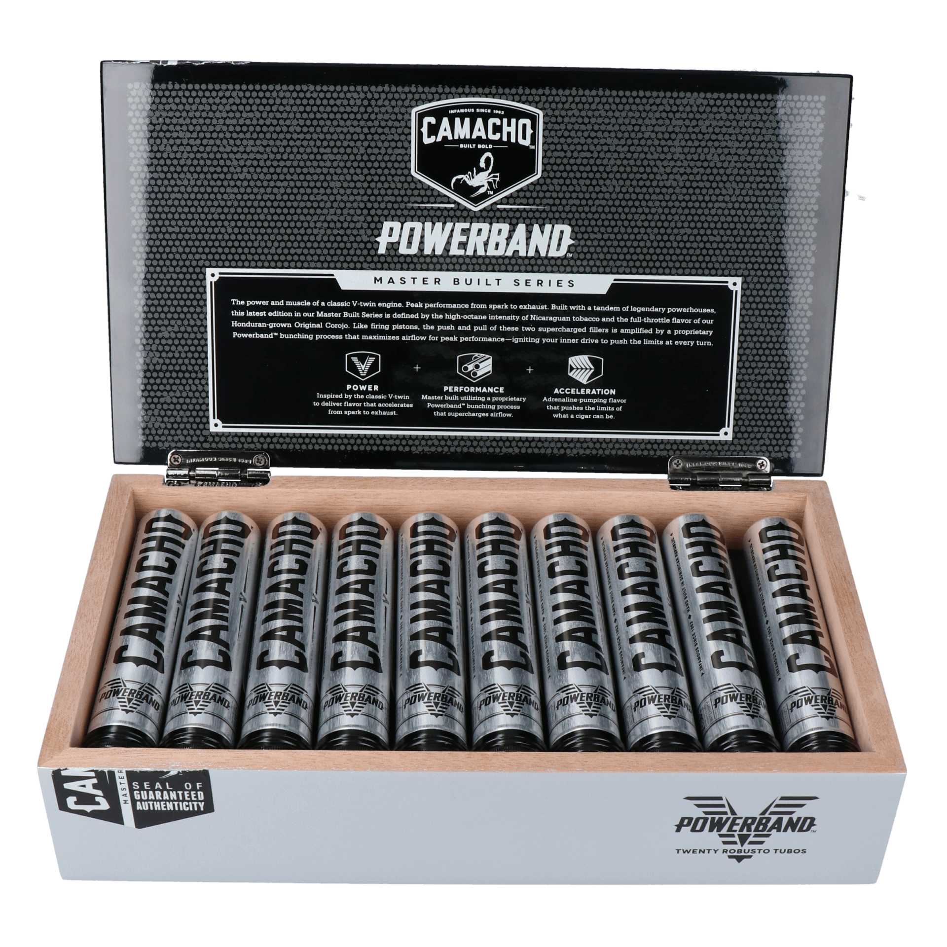 Camacho Powerband Robusto Alu Tubos – Bild 6