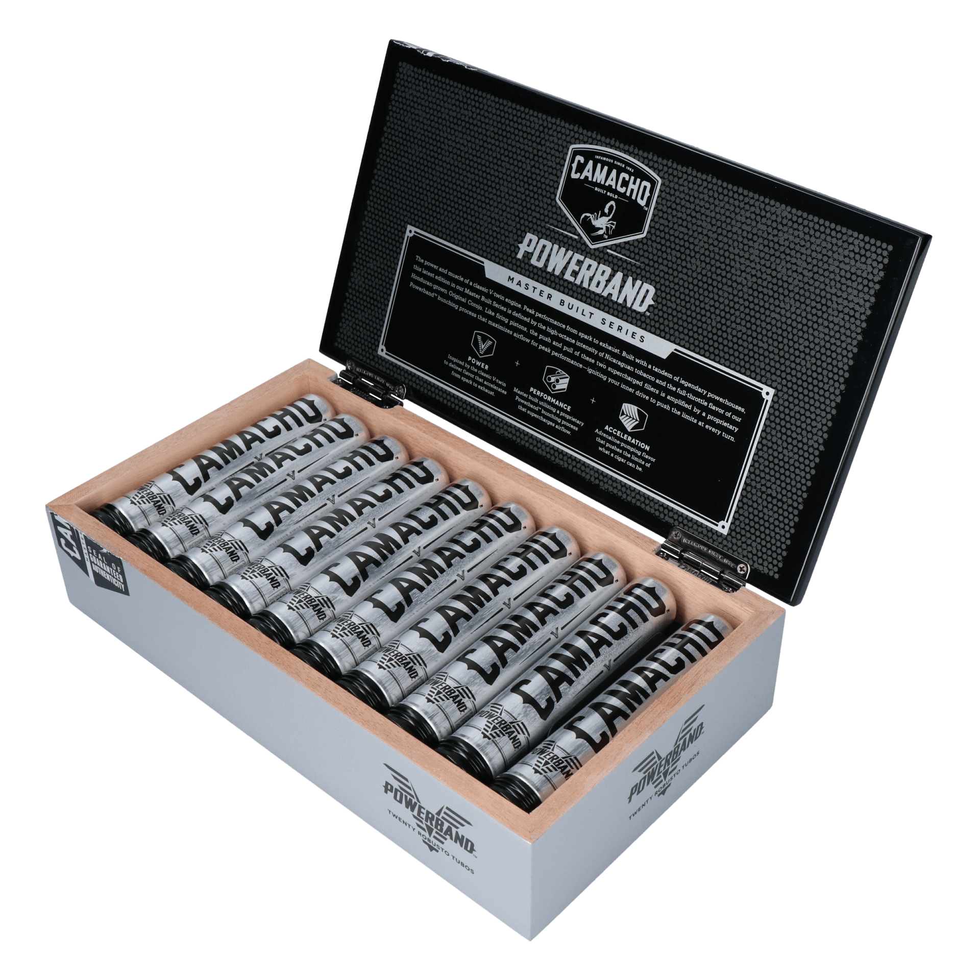 Camacho Powerband Robusto Alu Tubos – Bild 7