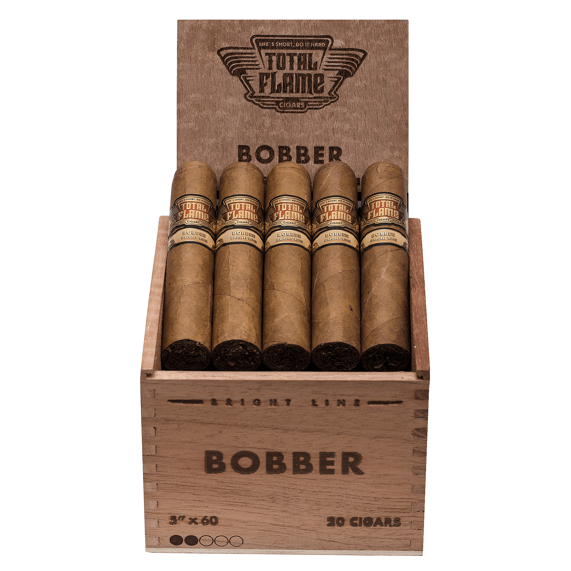 Total Flame Bright Line Bobber – Bild 2