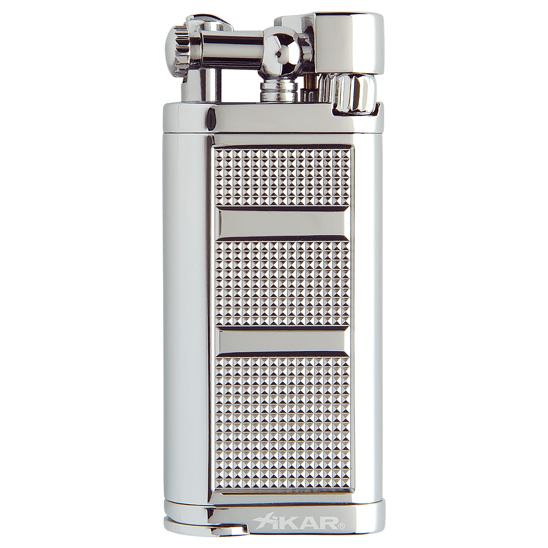 Xikar Pipeline Chrome Silver