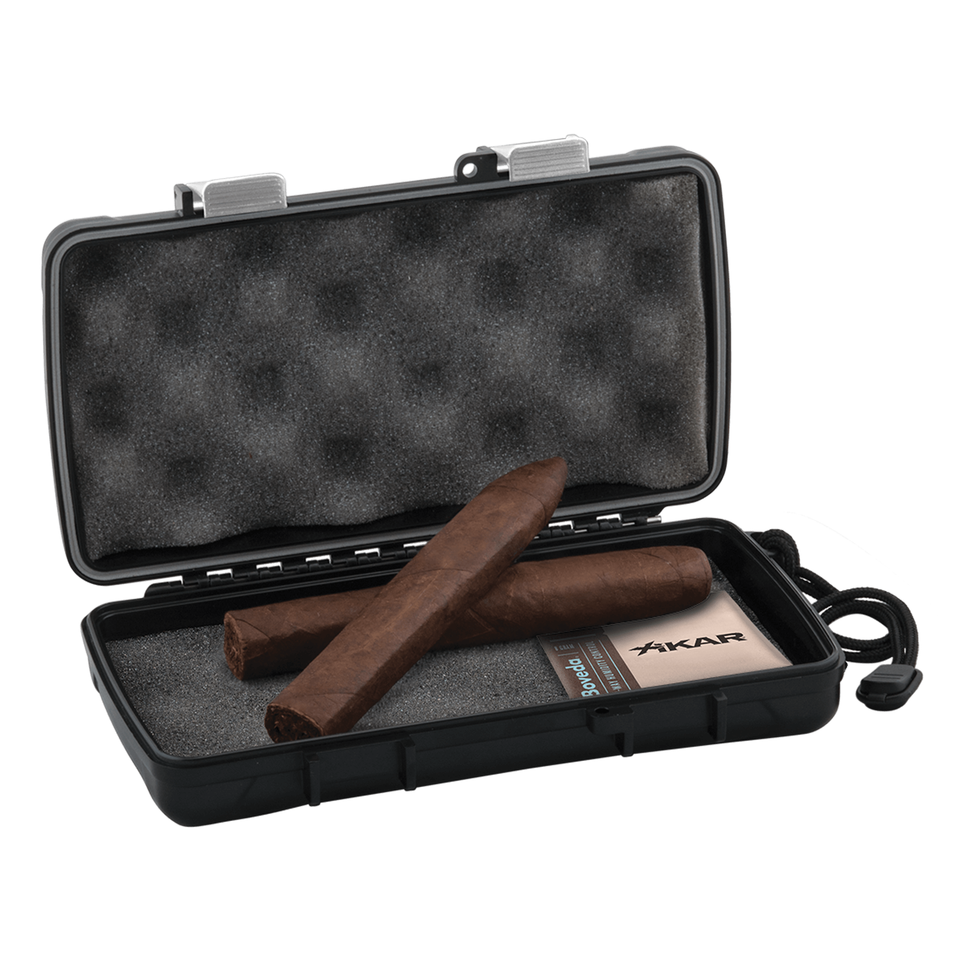 Xikar Travel Humidor 5 Cigar Black – Bild 3