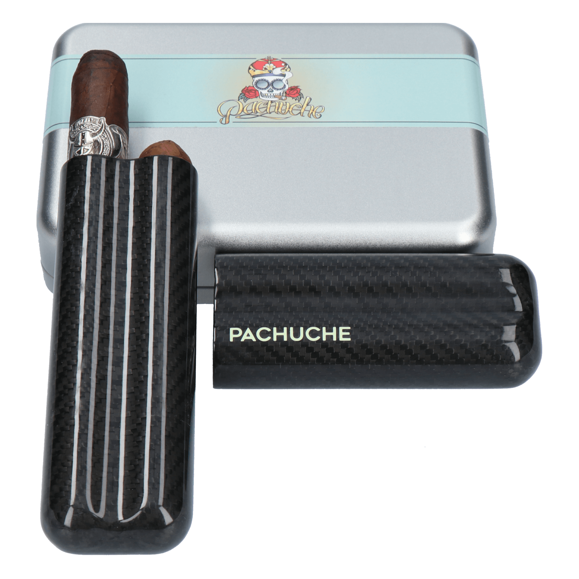 Pachuche Carbon Zigarrenetui 2er – Bild 3
