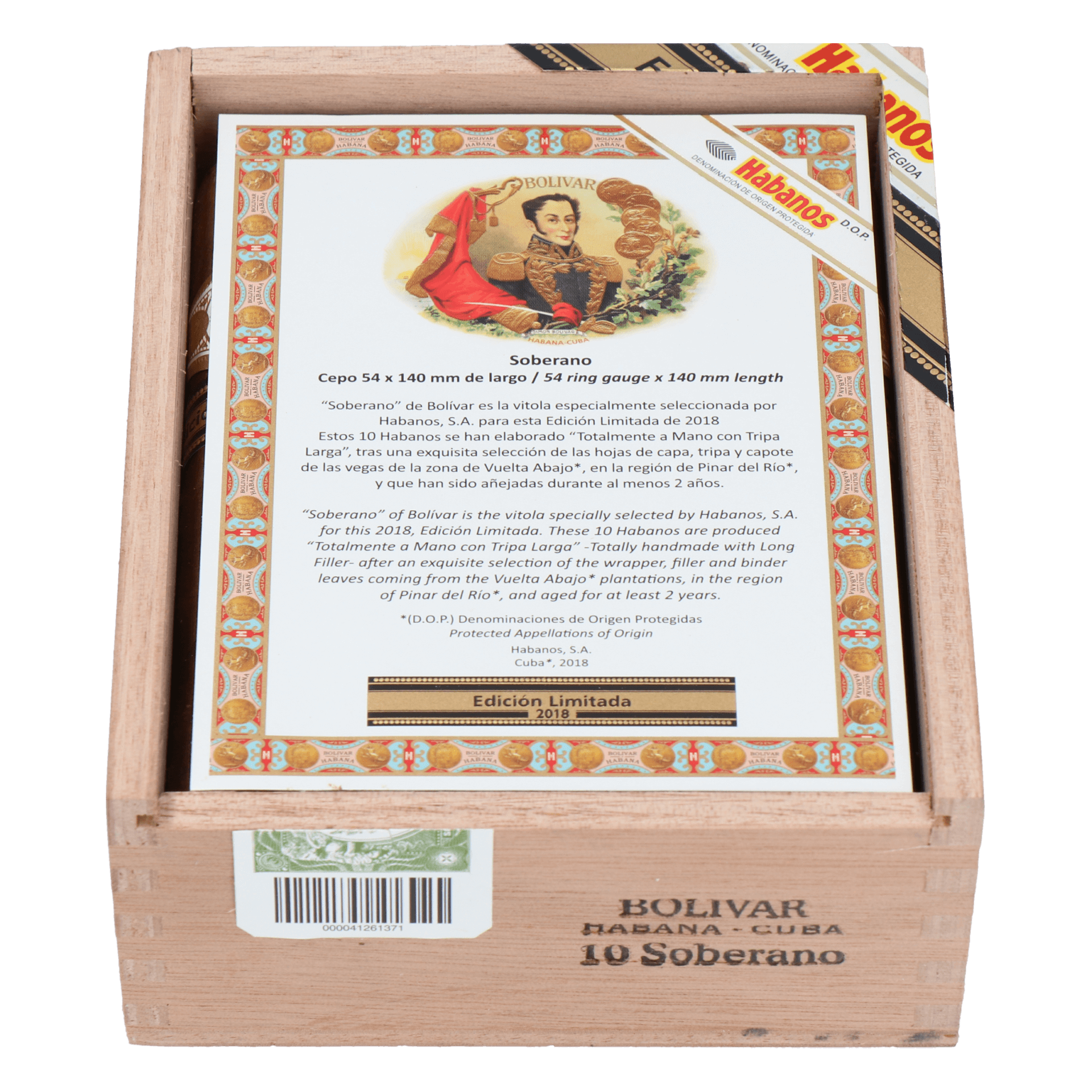 Bolivar Soberano Edicion Limitada 2018 – Bild 7