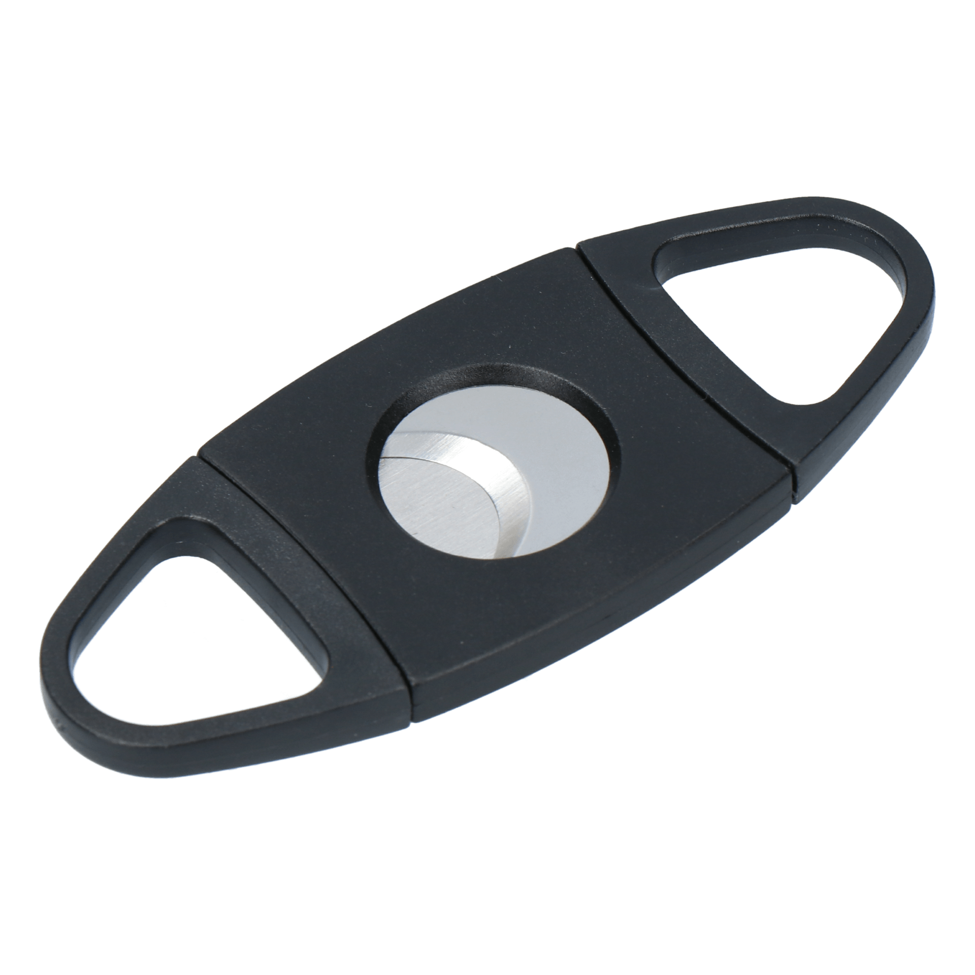 Zigarrencutter Oval schwarz