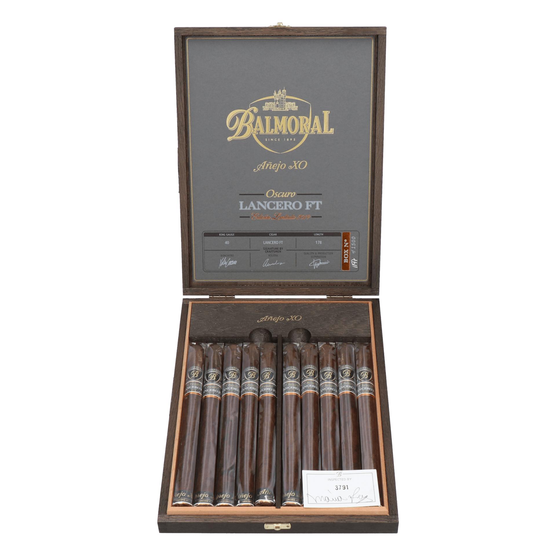 Balmoral Añejo XO Oscuro Lancero FT Edicion Limitada 2019 – Bild 6