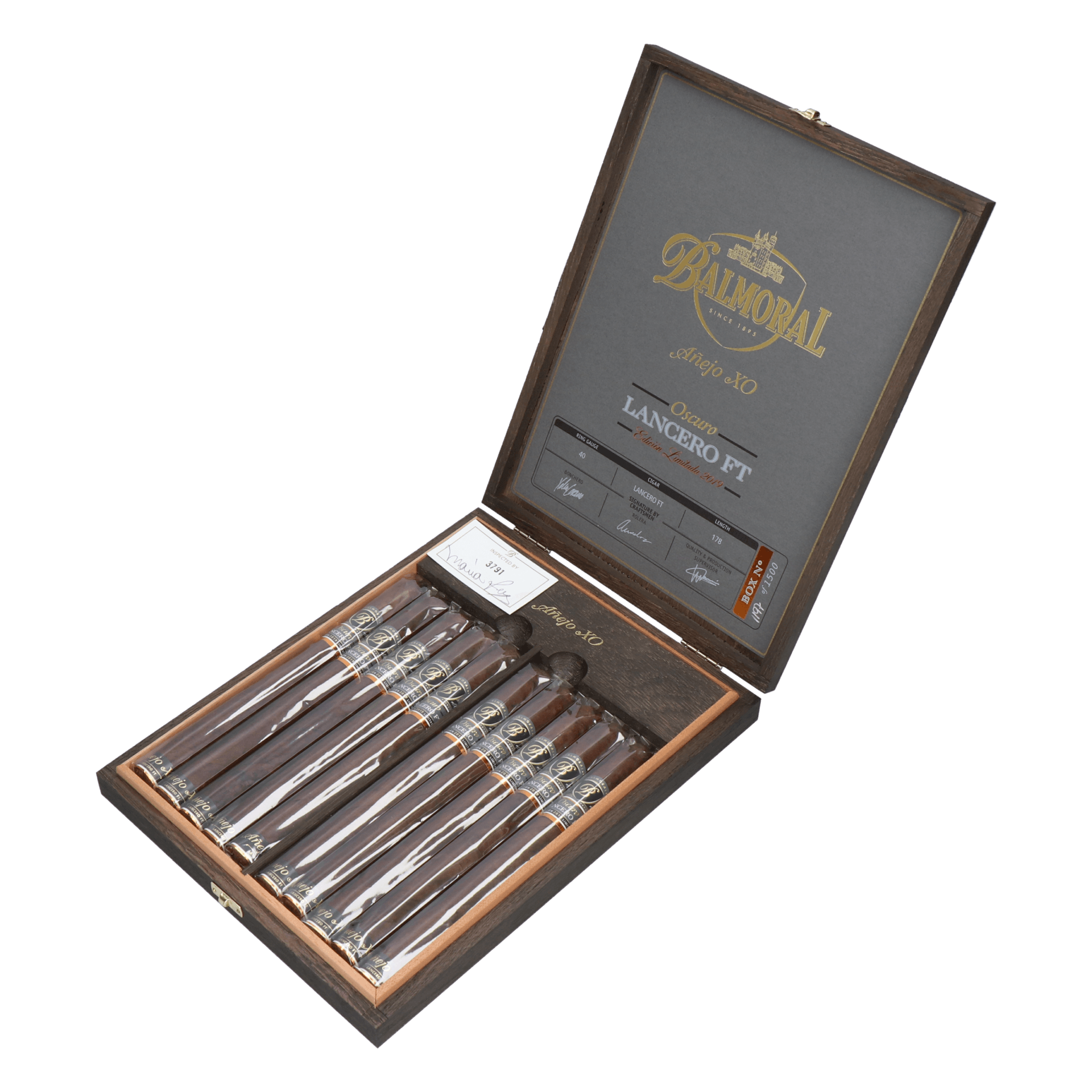 Balmoral Añejo XO Oscuro Lancero FT Edicion Limitada 2019 – Bild 7