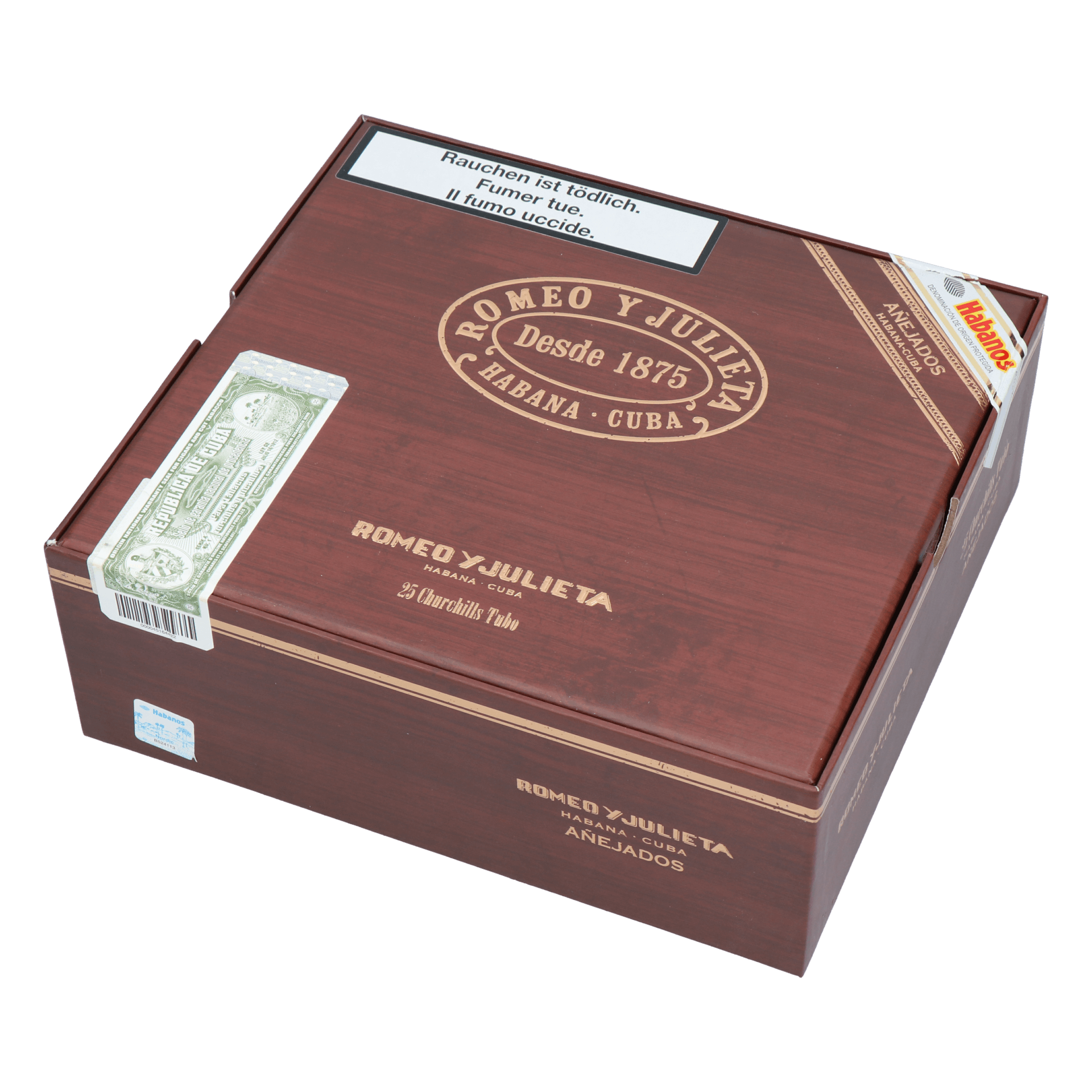 Romeo y Julieta Churchills Añejados Tubos – Bild 6