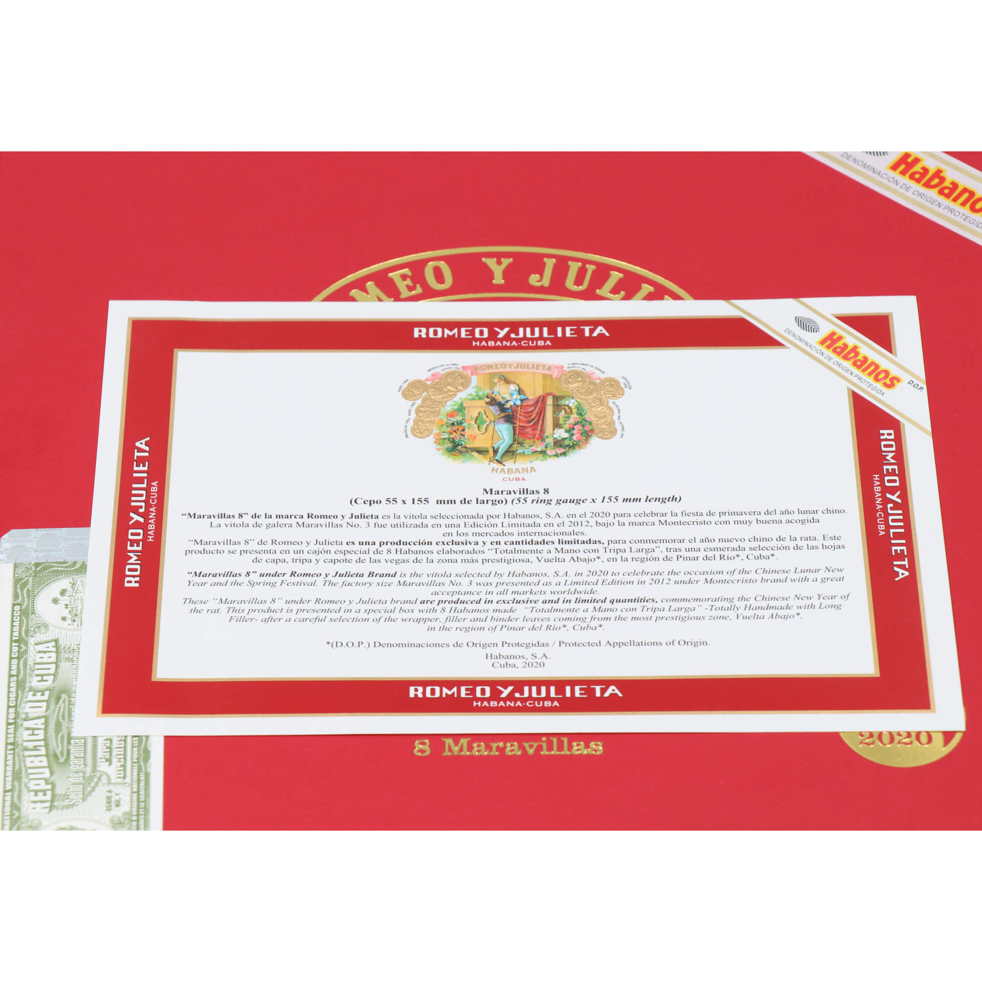 Romeo y Julieta Maravillas 8 Year of the Rat 2020 – Bild 9
