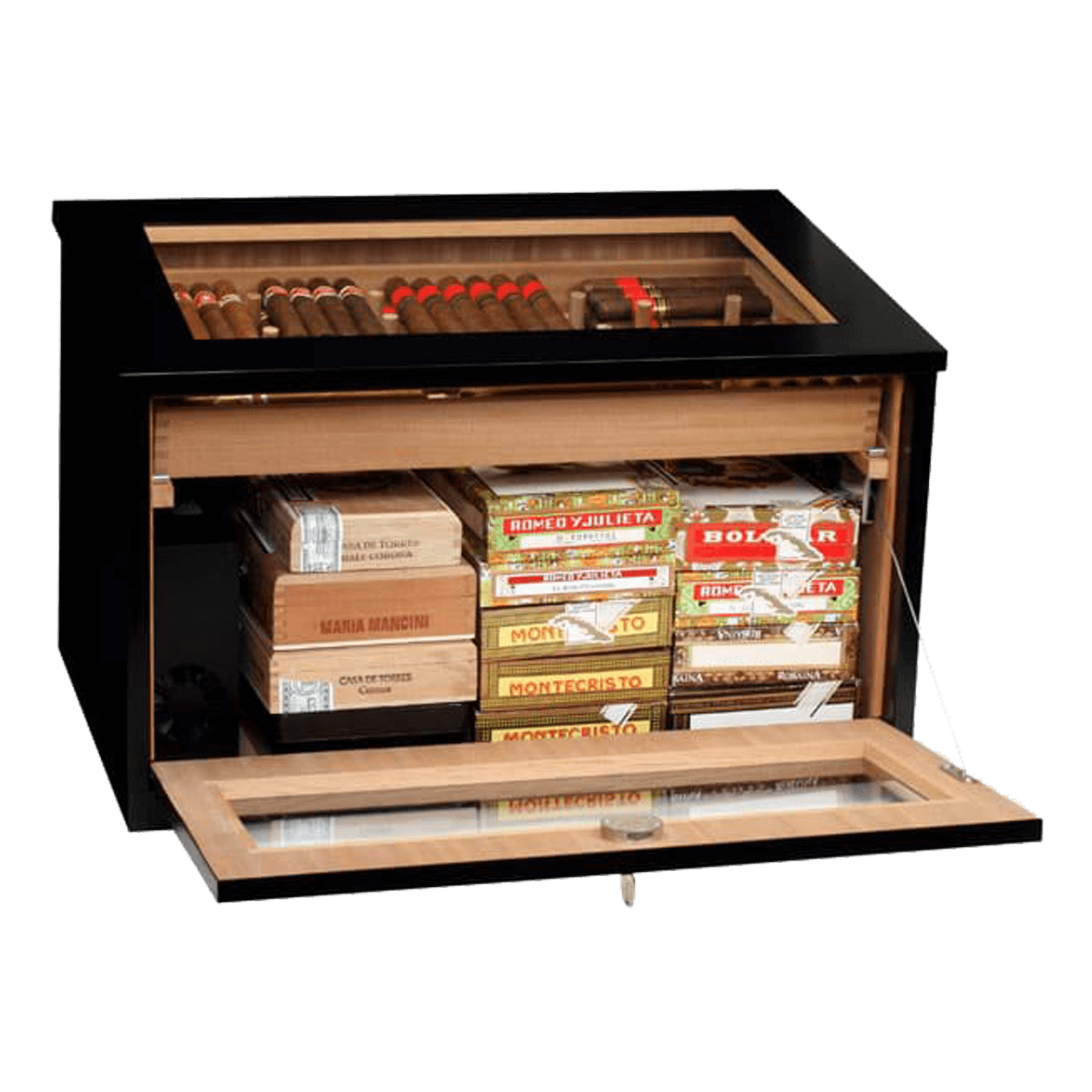 Century Imperator Humidor Santos Palisander inkl. Huminator Micro – Bild 3