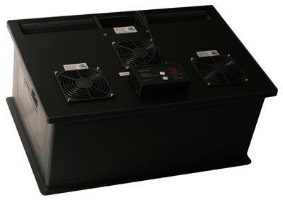 Humidorschrank Century Cabinet Schwarz by Marc André (60cm) – Bild 2