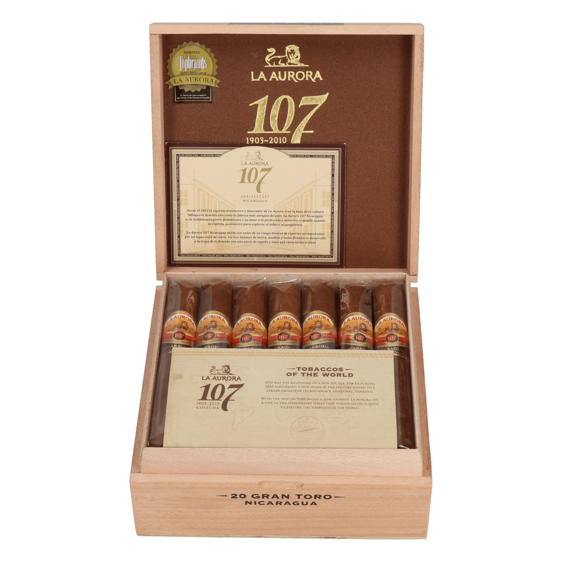 La Aurora 107 Nicaragua Gran Toro – Bild 6