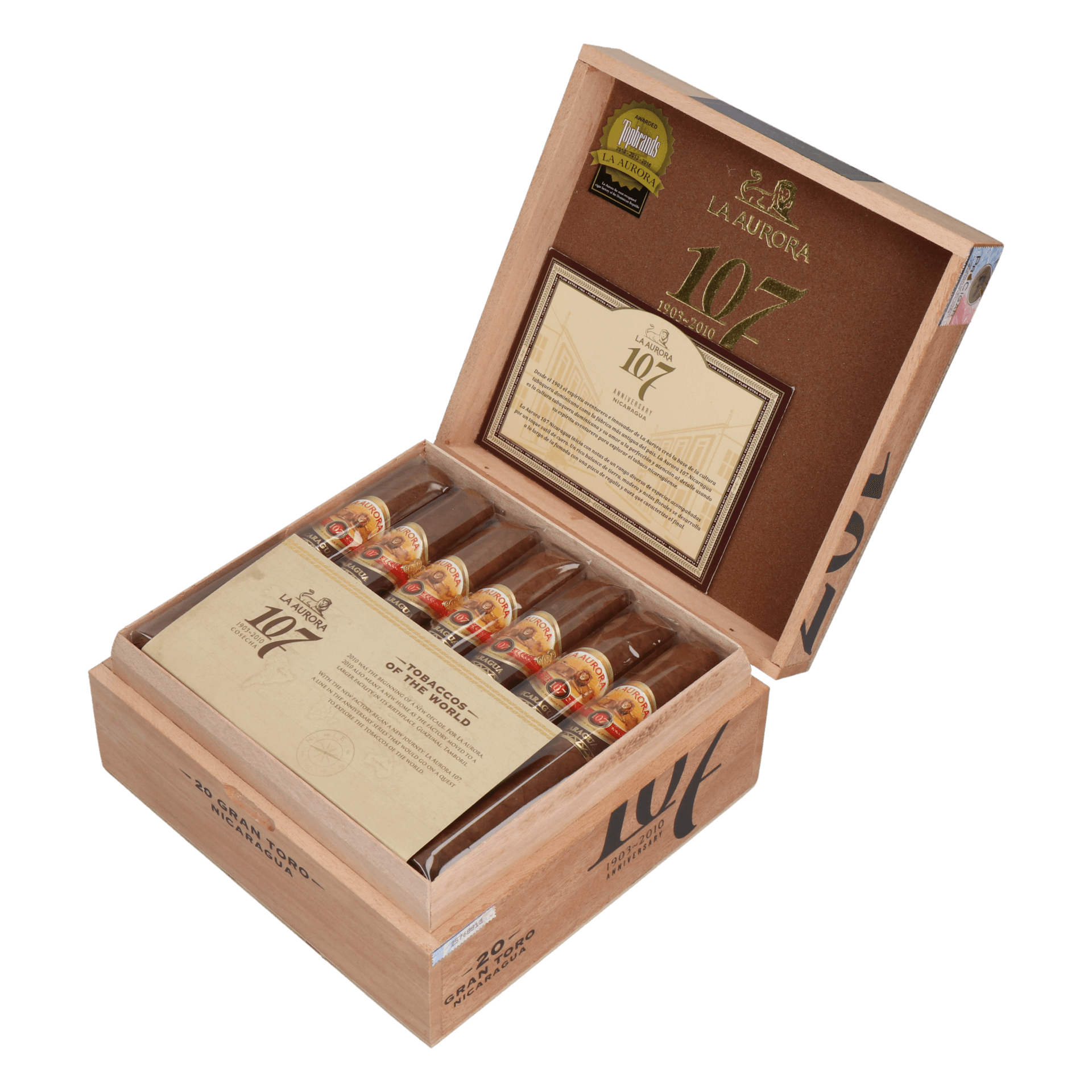 La Aurora 107 Nicaragua Gran Toro – Bild 7