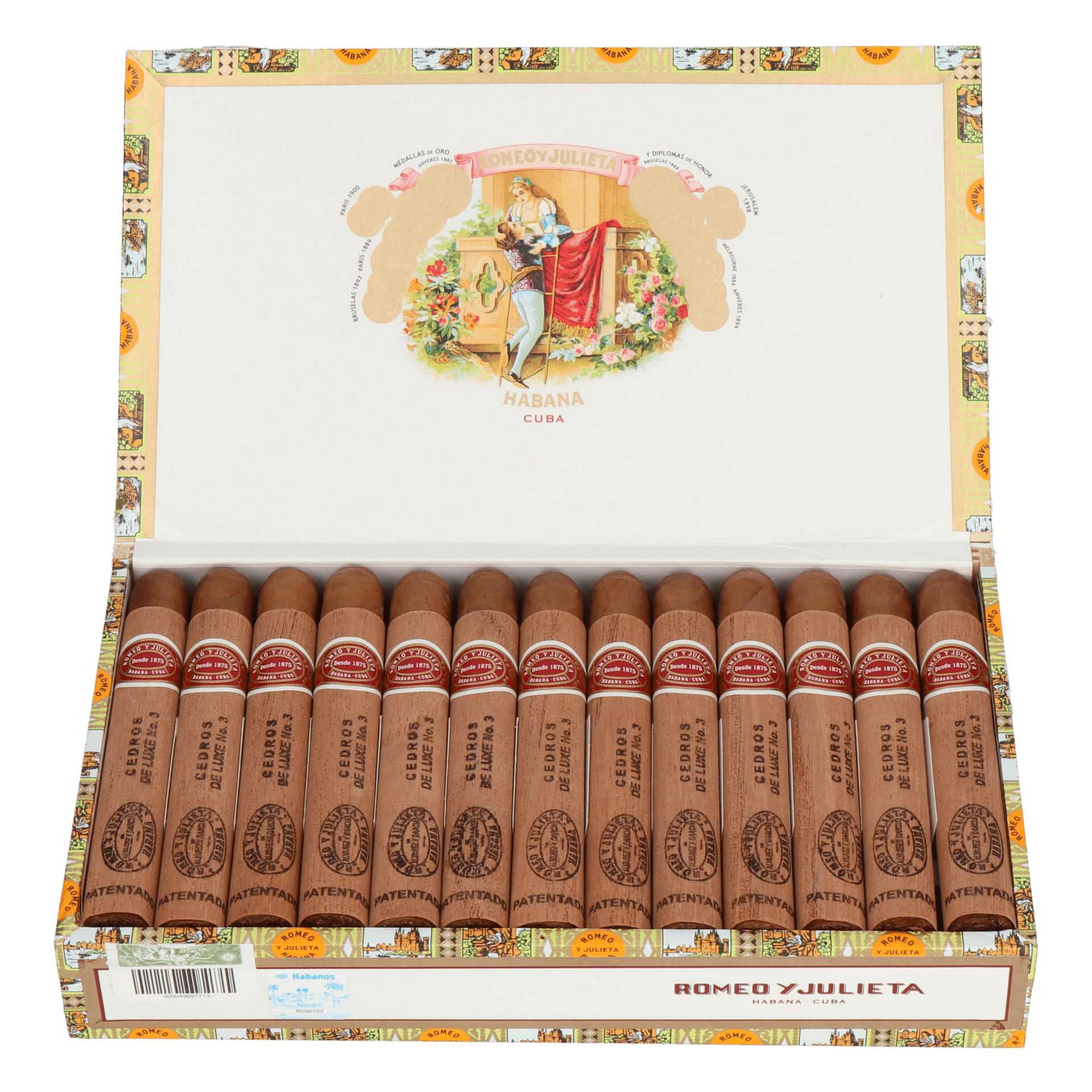 Romeo y Julieta Cedros de Luxe No. 3 – Bild 6