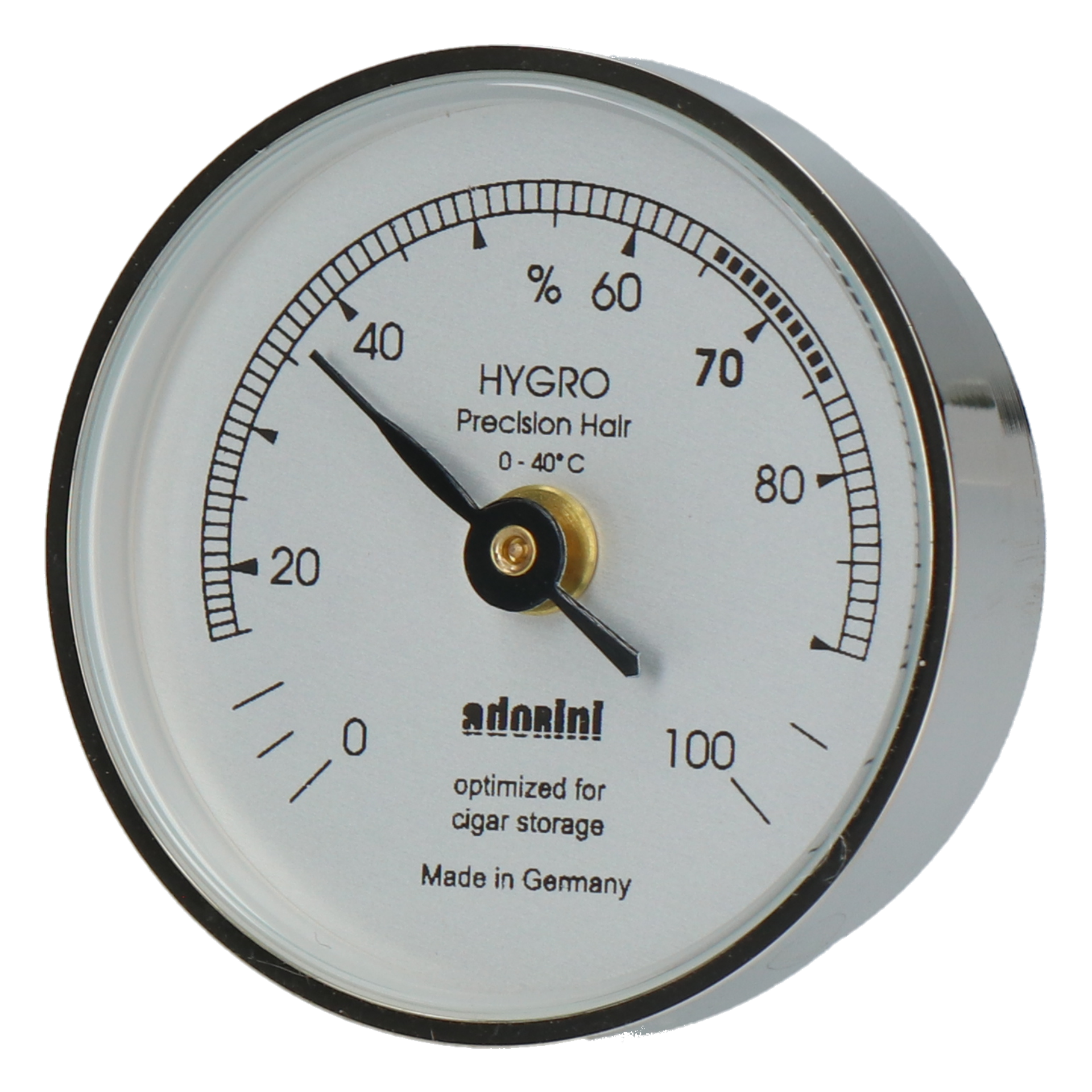 Adorini Haarhygrometer Silber