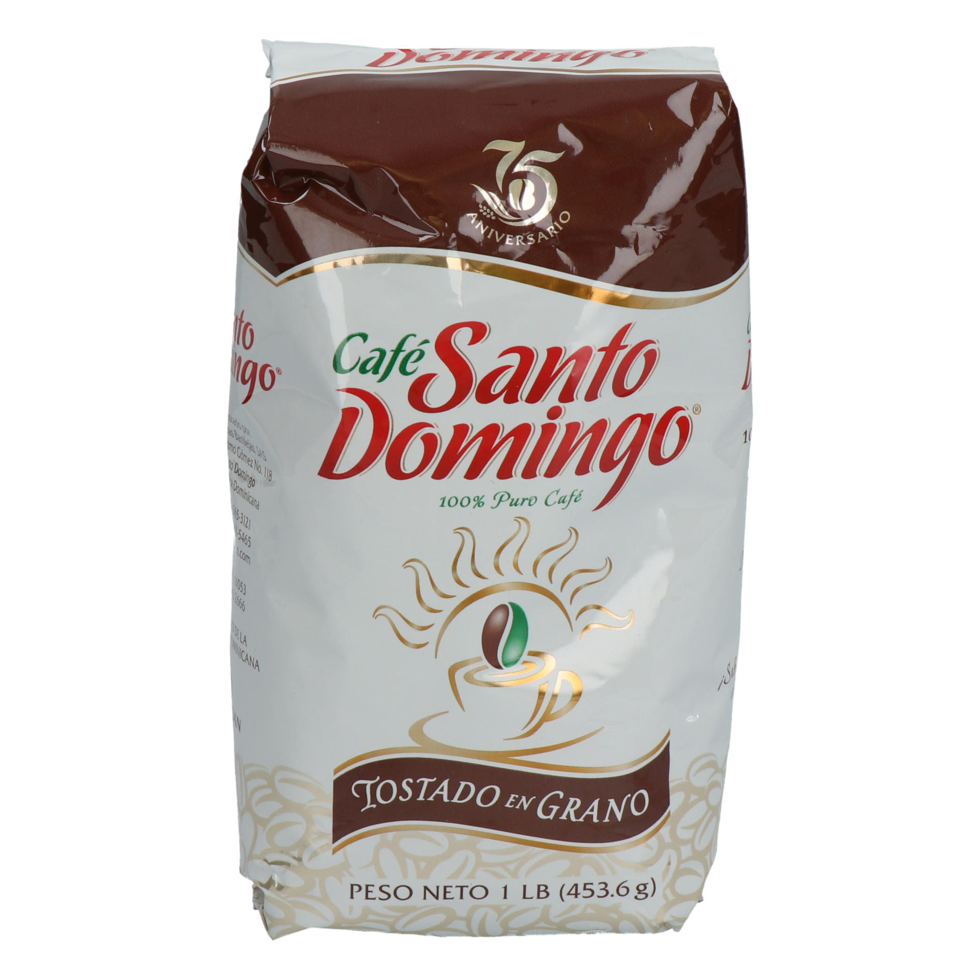 Café Santo Domingo Tostado en Grano (Kaffeebohnen)