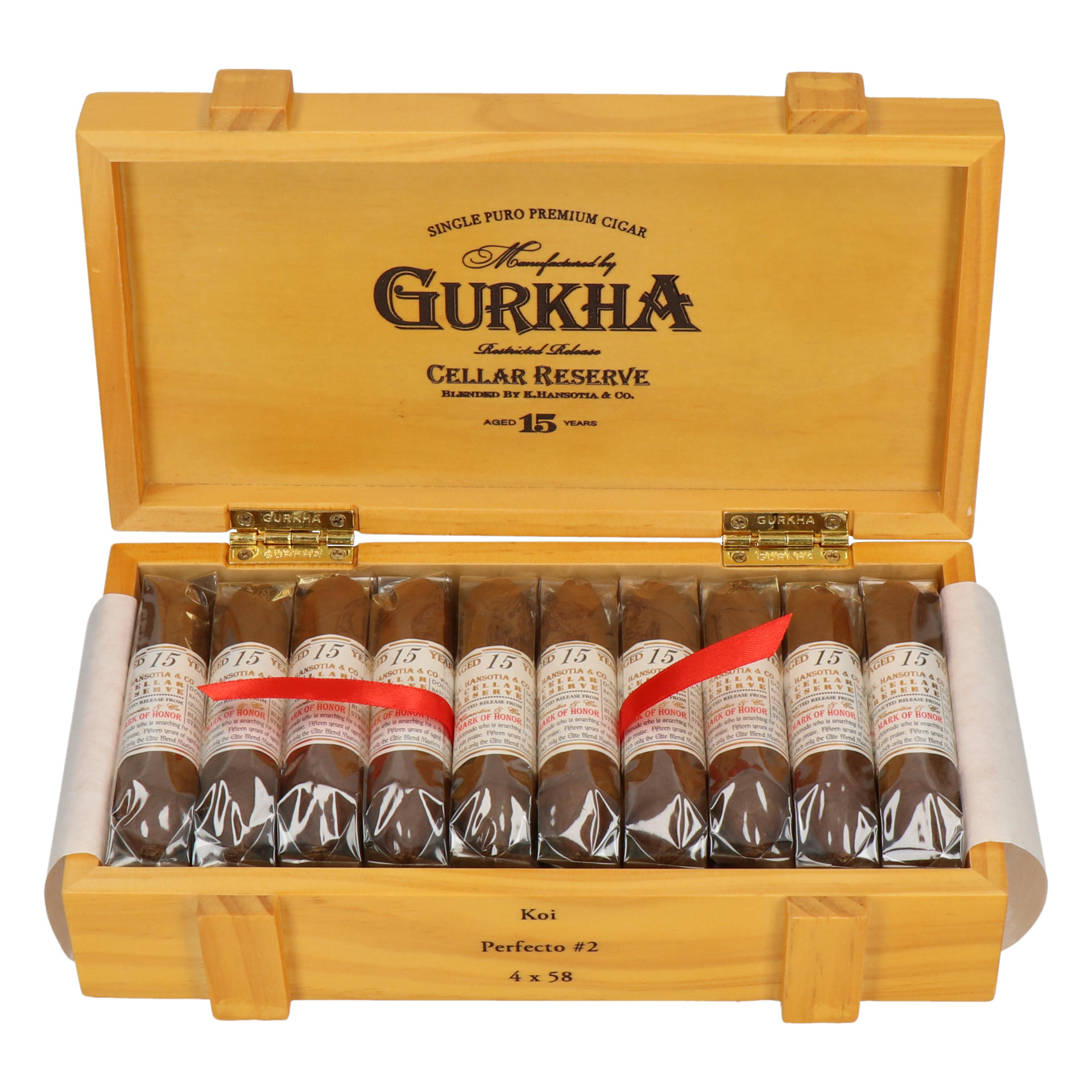 Gurkha Cellar Reserve 15 Year Koi (Short Perfecto) – Bild 6