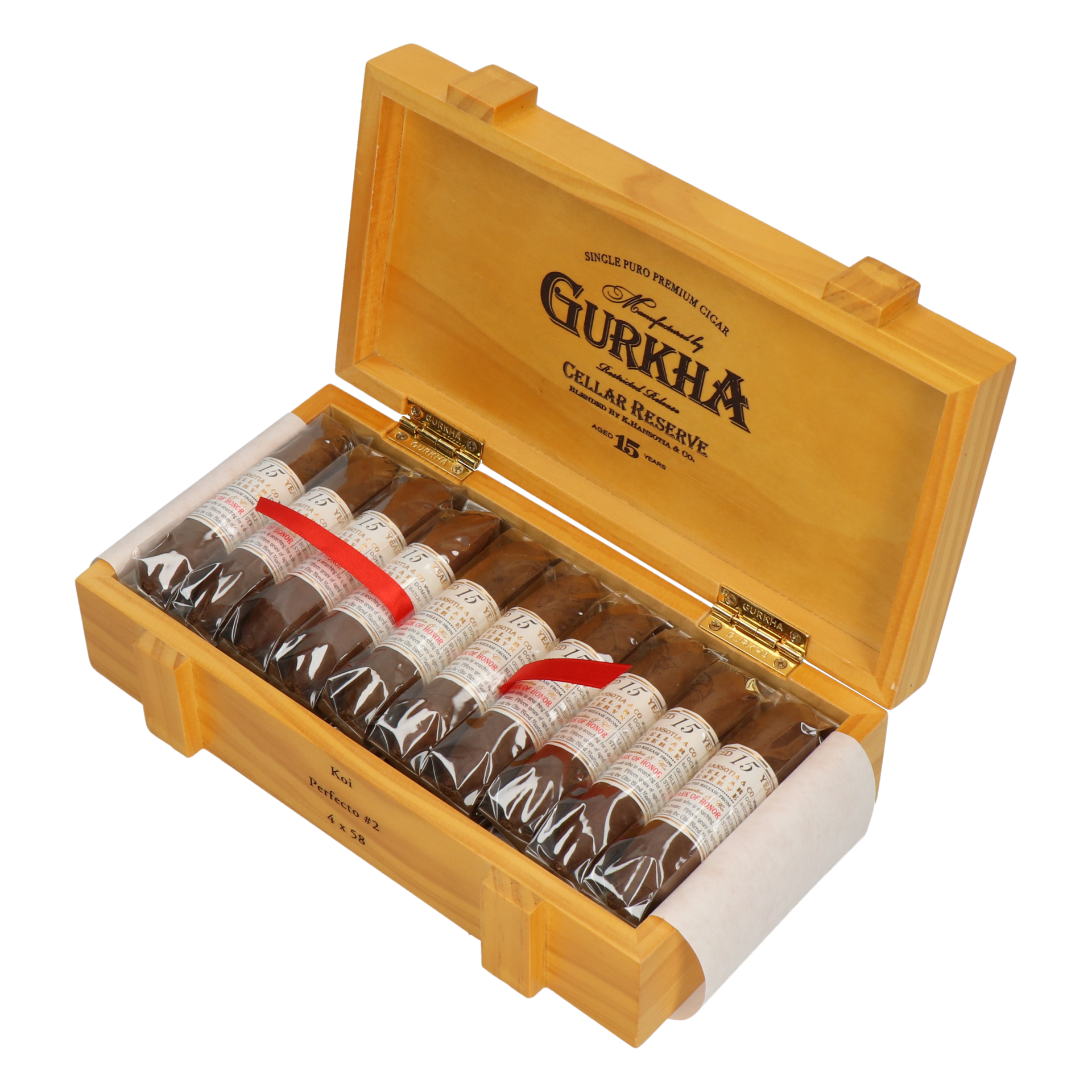 Gurkha Cellar Reserve 15 Year Koi (Short Perfecto) – Bild 7