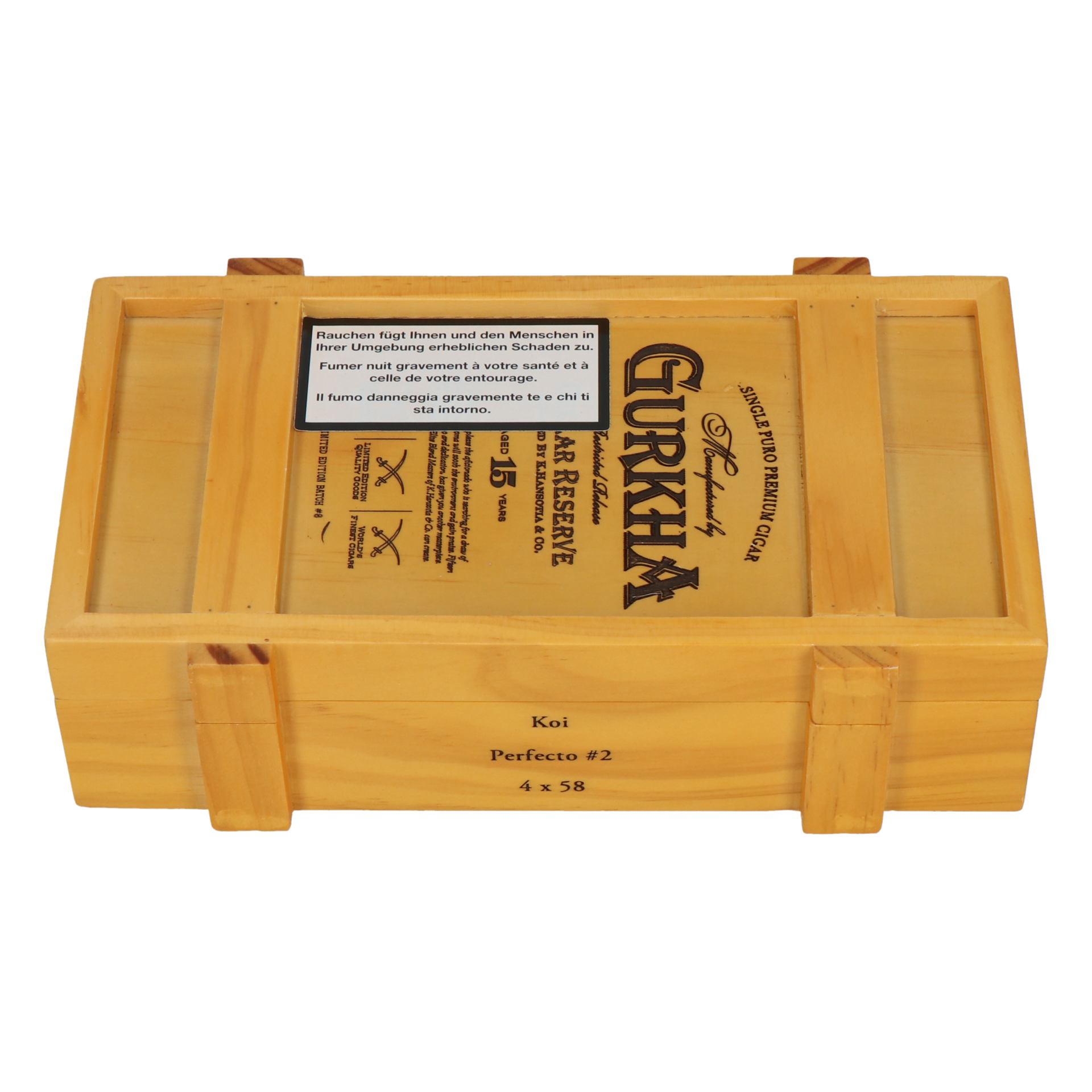 Gurkha Cellar Reserve 15 Year Koi (Short Perfecto) – Bild 5