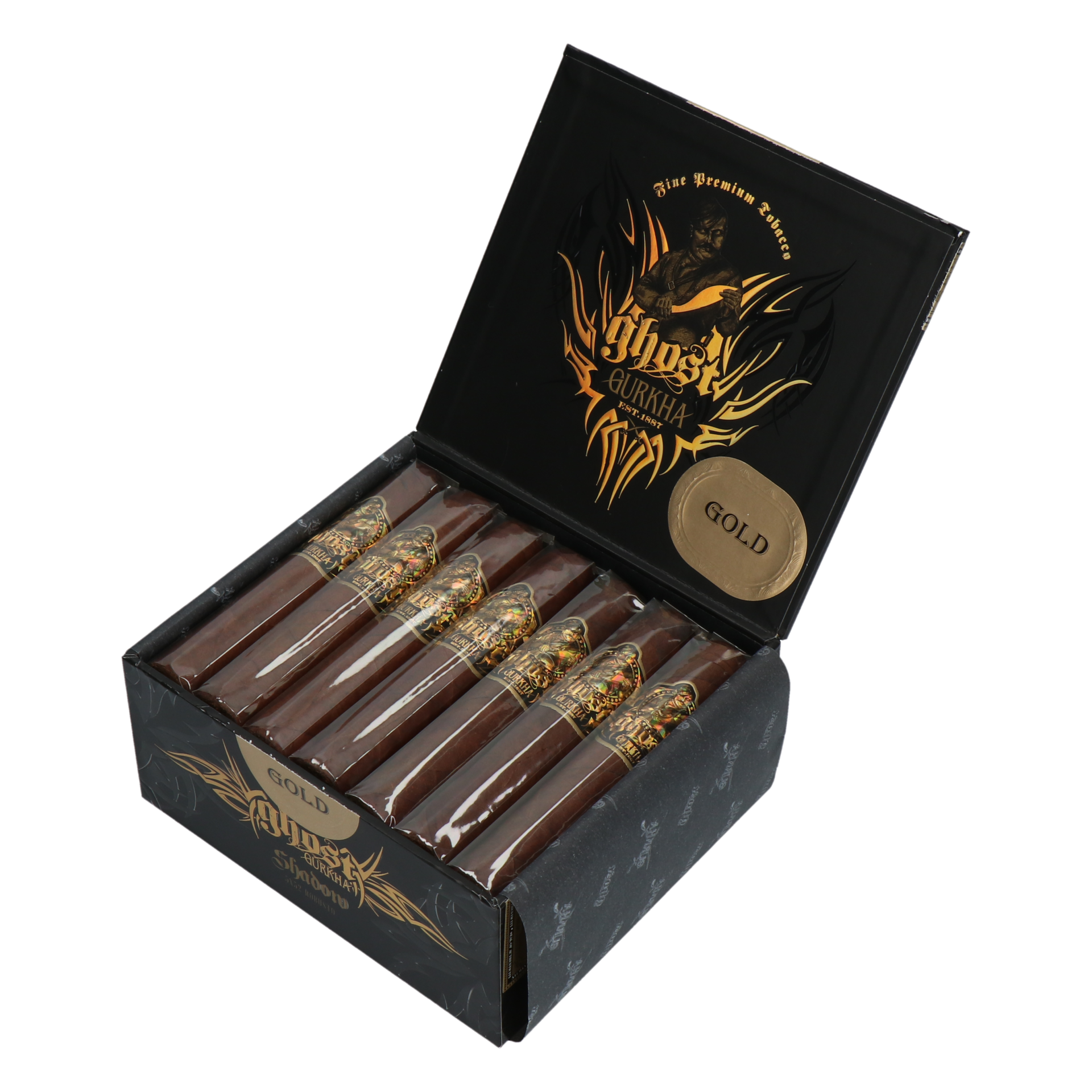 Gurkha Ghost Gold Shadow (Robusto) – Bild 7