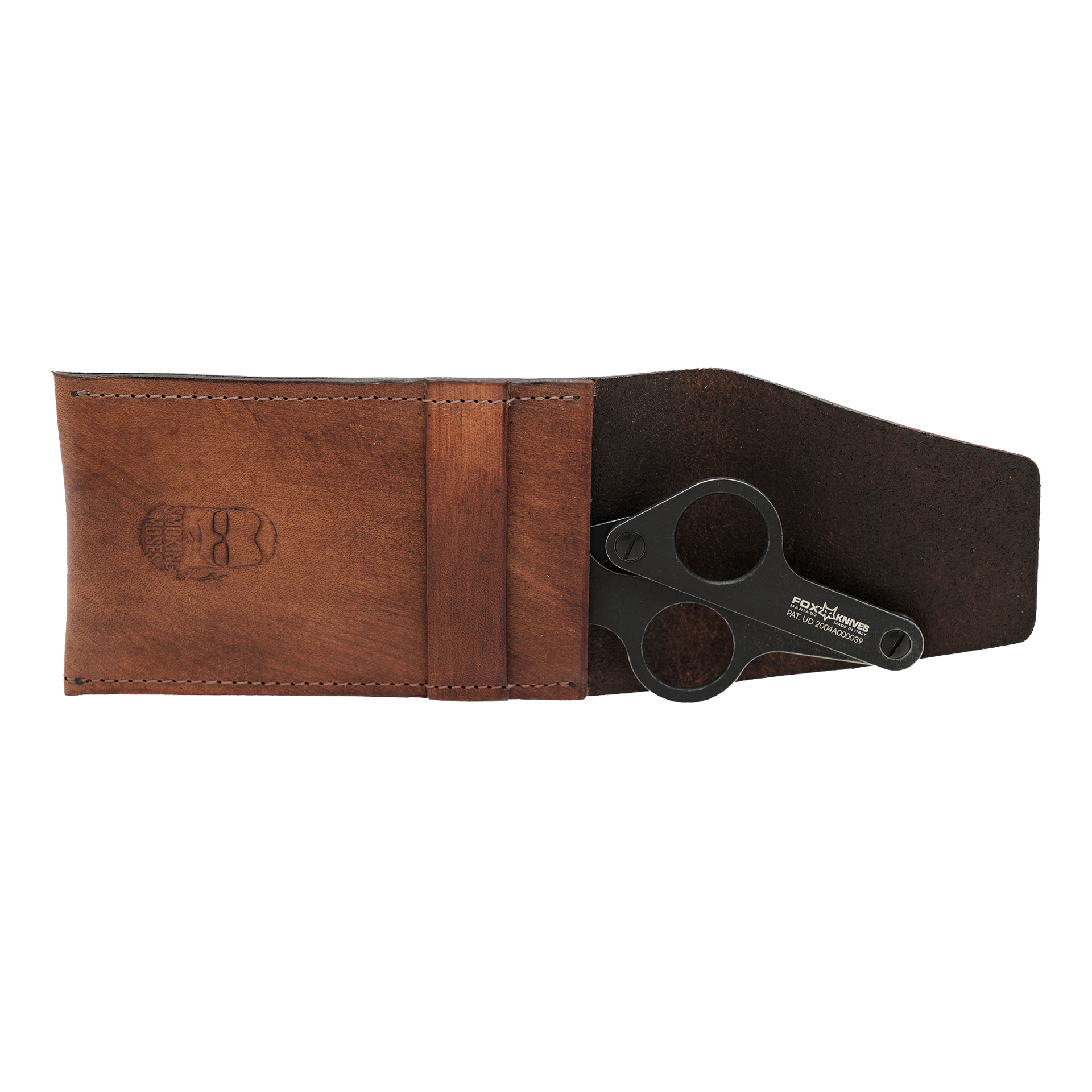 Smoking Moses Zigarrenschere Schwarz by Fox Knifes – Bild 3