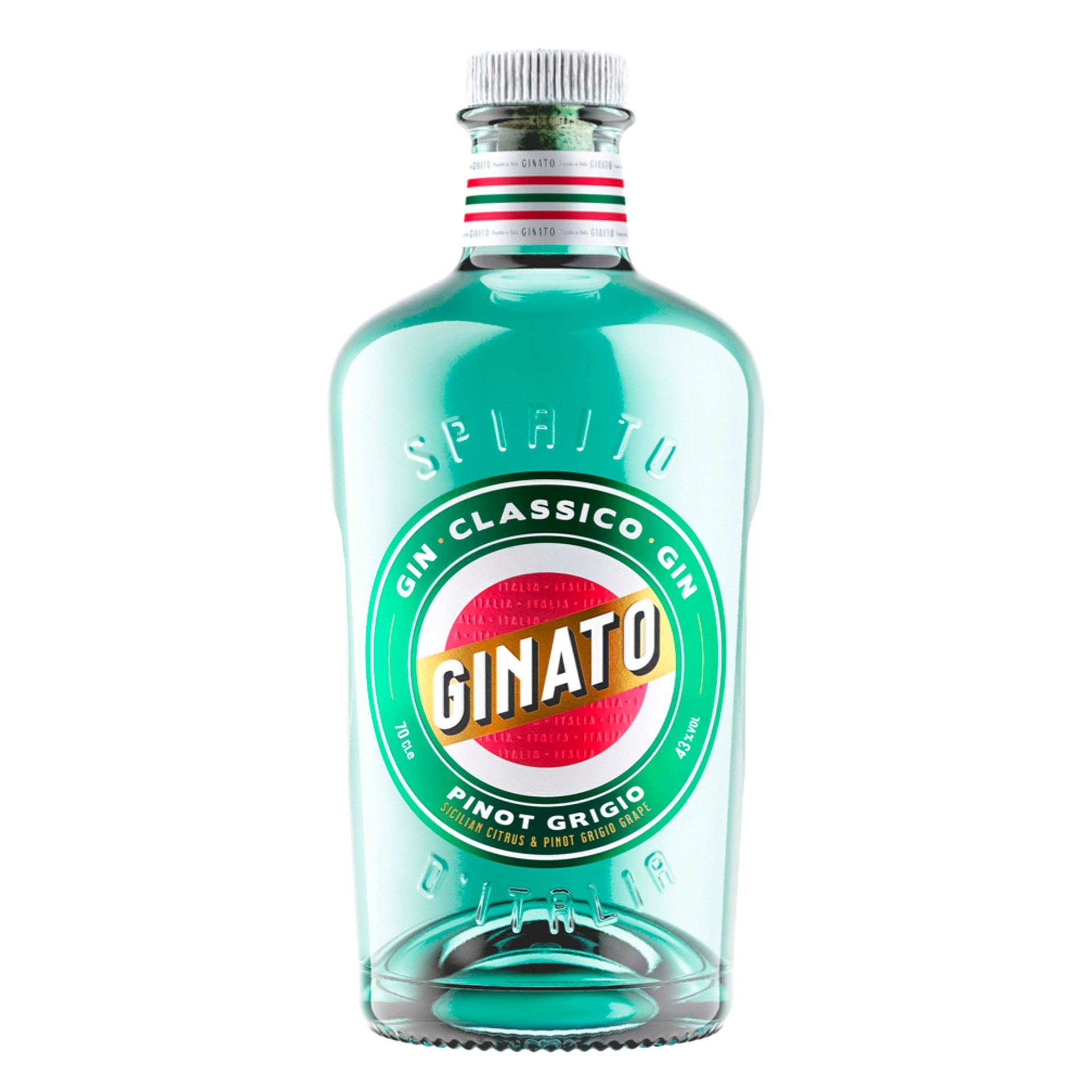 Gin Ginato Pinot Grigio & Sicilian Lemon 70 cl