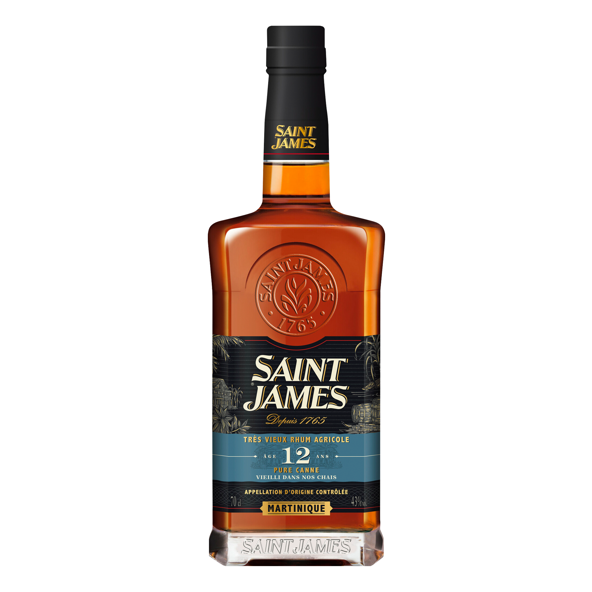 Saint James Agricole 12 yo 70 cl