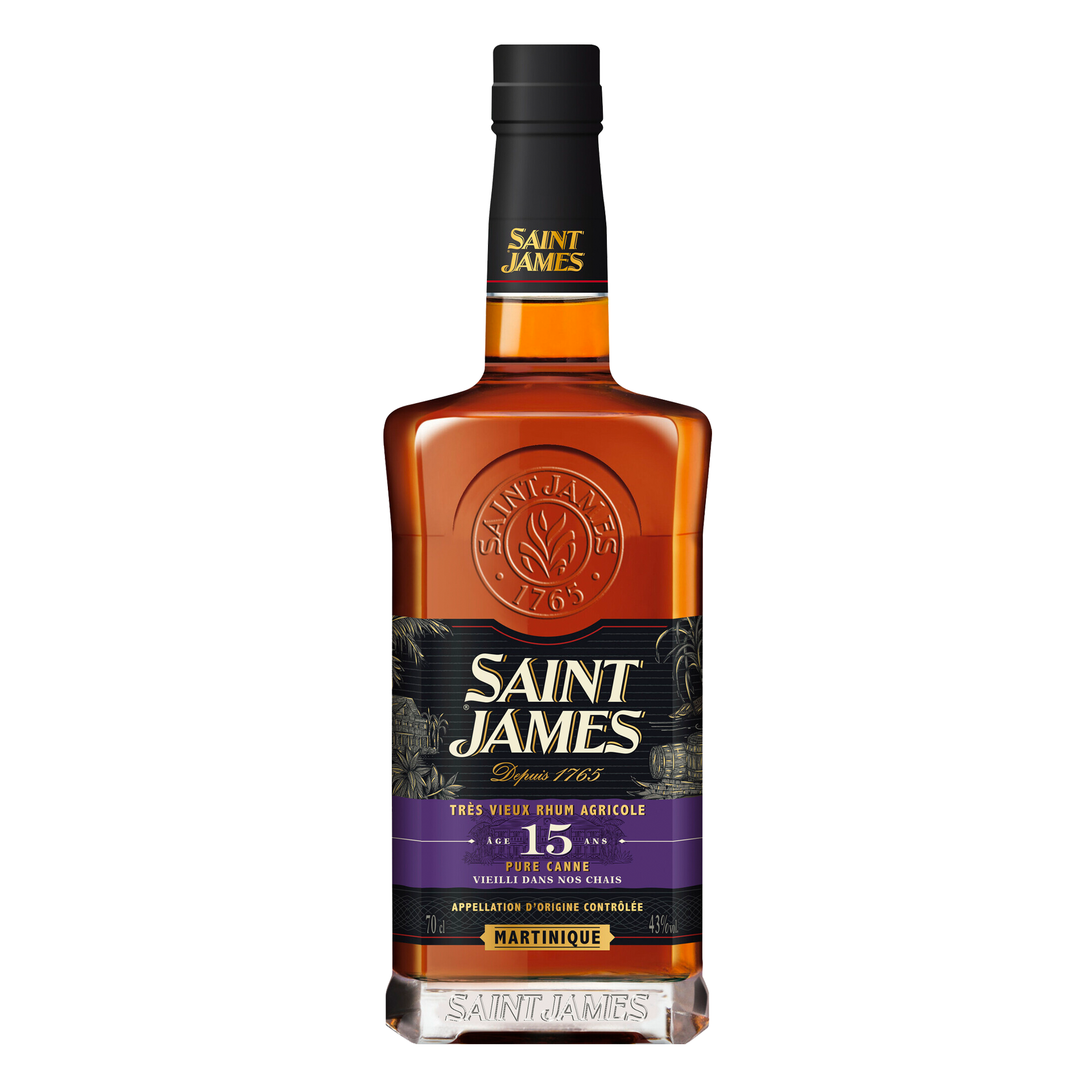 Saint James Agricole 15 yo 70 cl