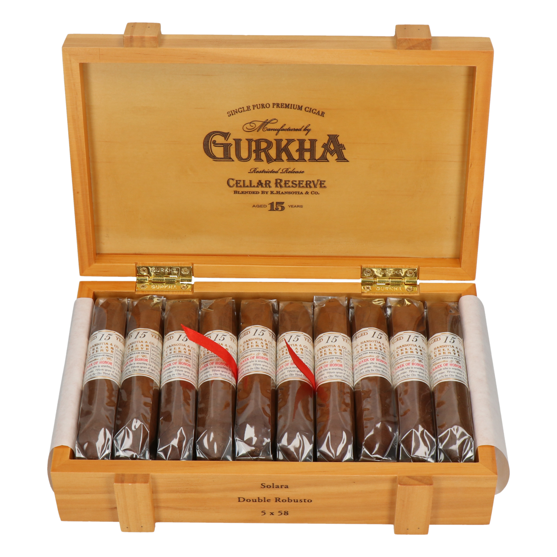 Gurkha Cellar Reserve 15 Year Solara (Double Robusto) – Bild 6