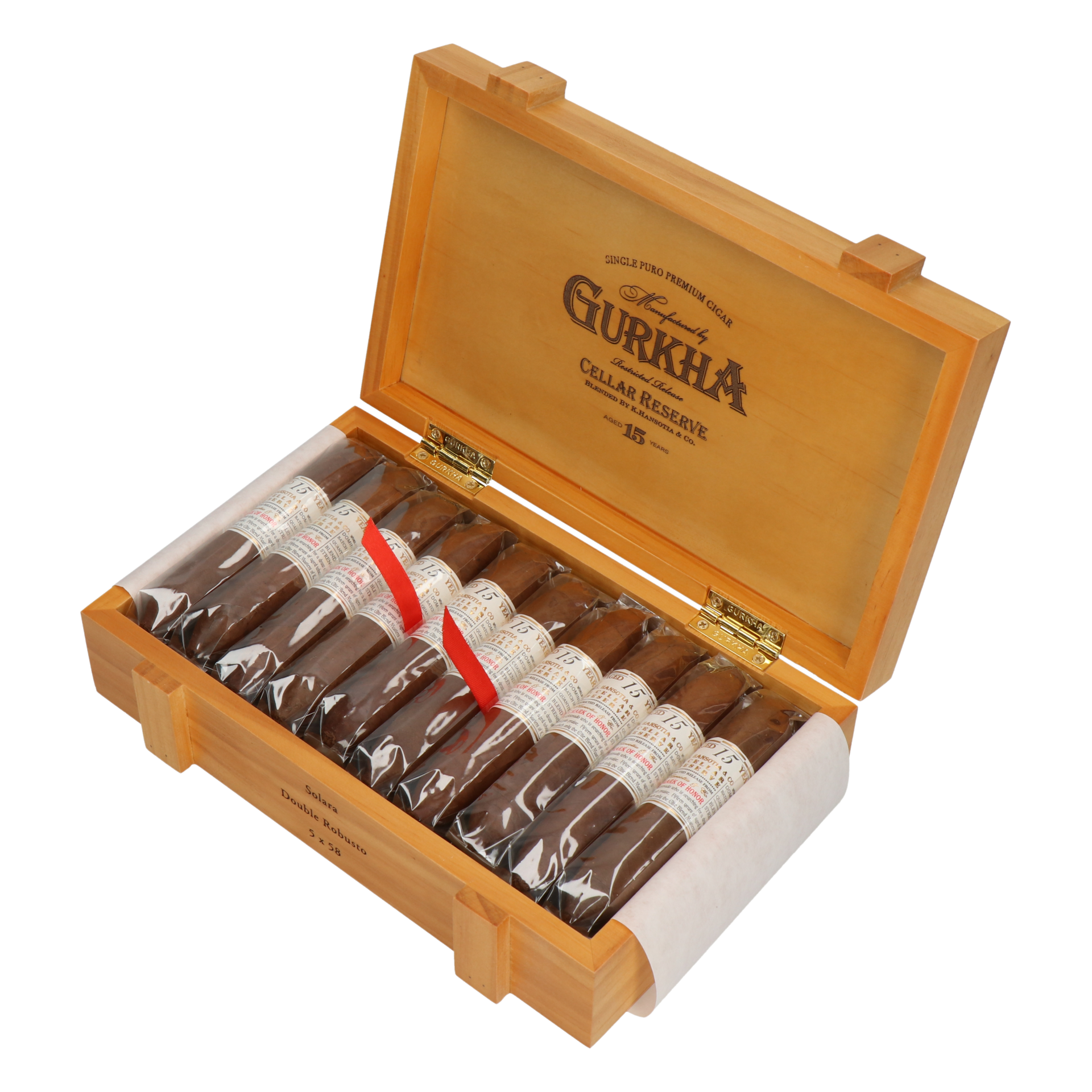 Gurkha Cellar Reserve 15 Year Solara (Double Robusto) – Bild 7