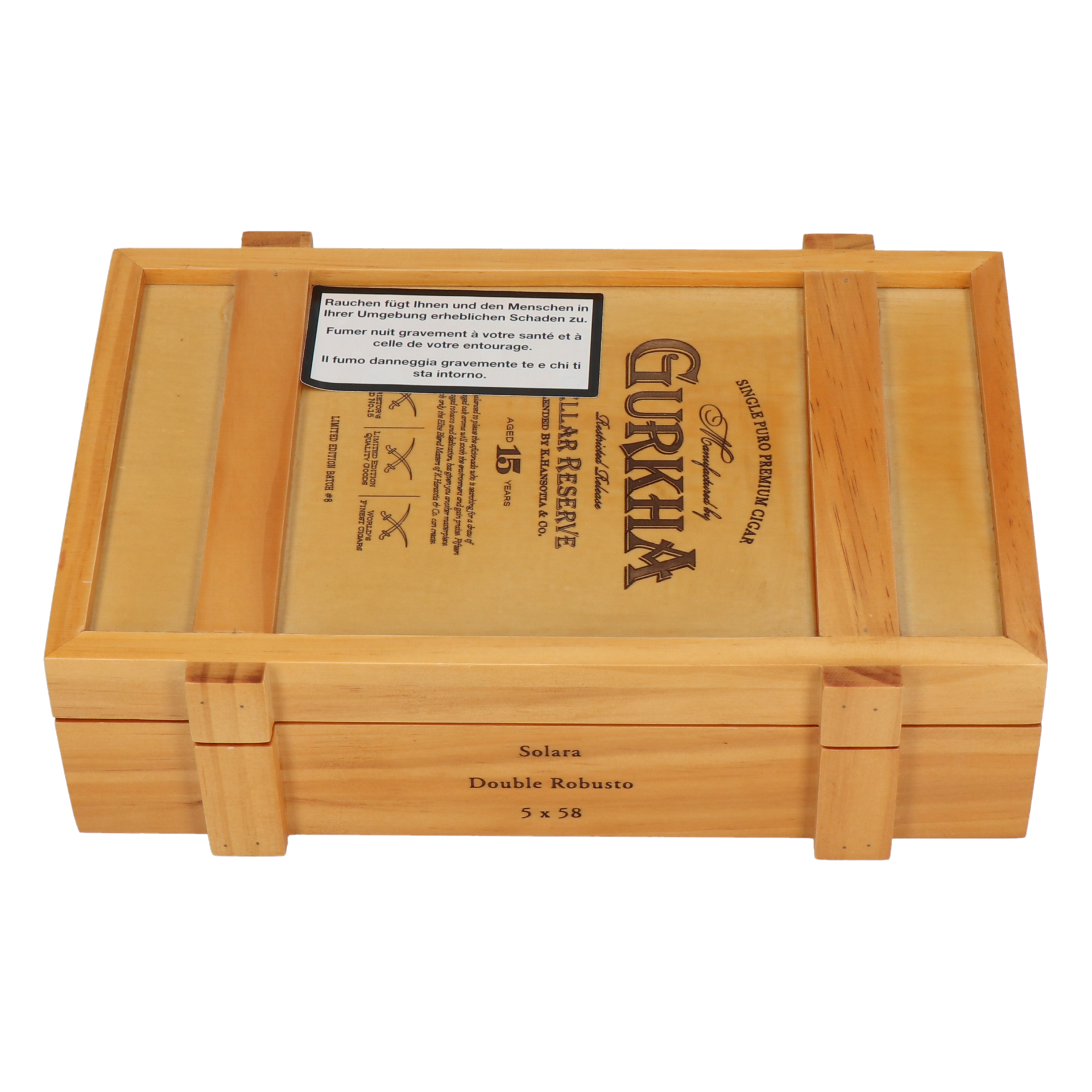 Gurkha Cellar Reserve 15 Year Solara (Double Robusto) – Bild 5