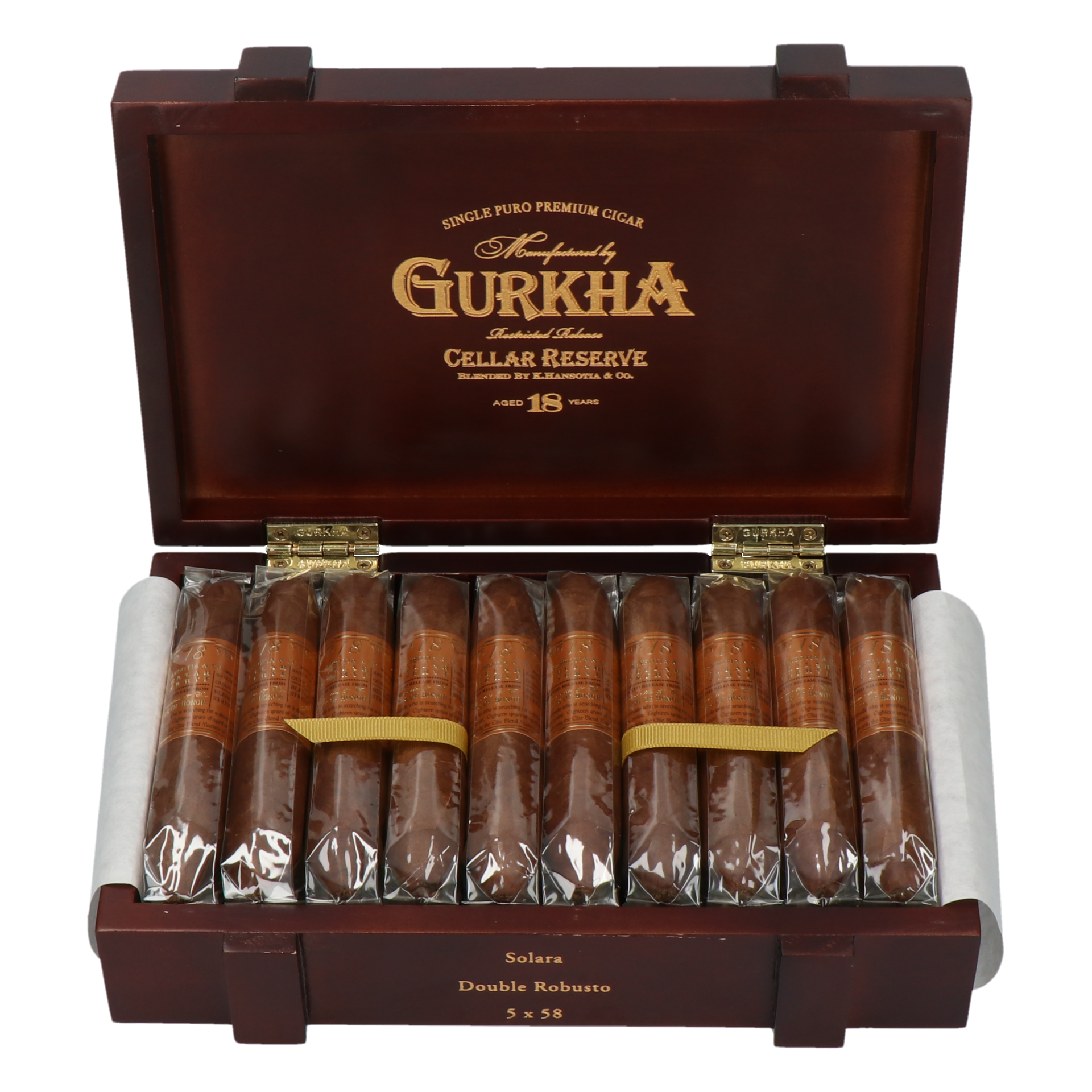 Gurkha Cellar Reserve 18 Year Solara (Double Robusto) – Bild 6
