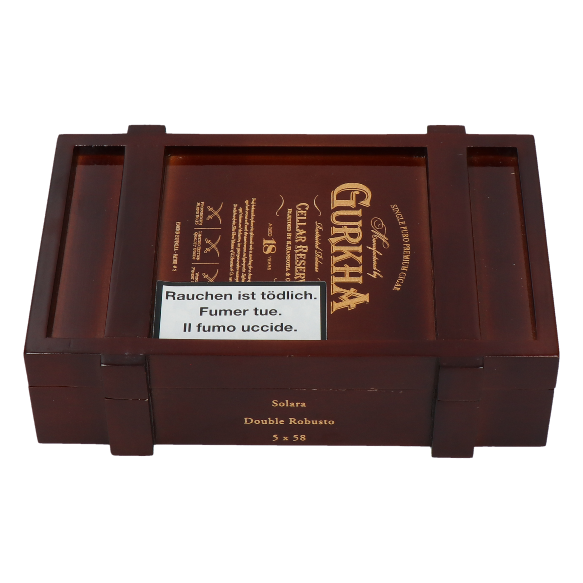 Gurkha Cellar Reserve 18 Year Solara (Double Robusto) – Bild 5