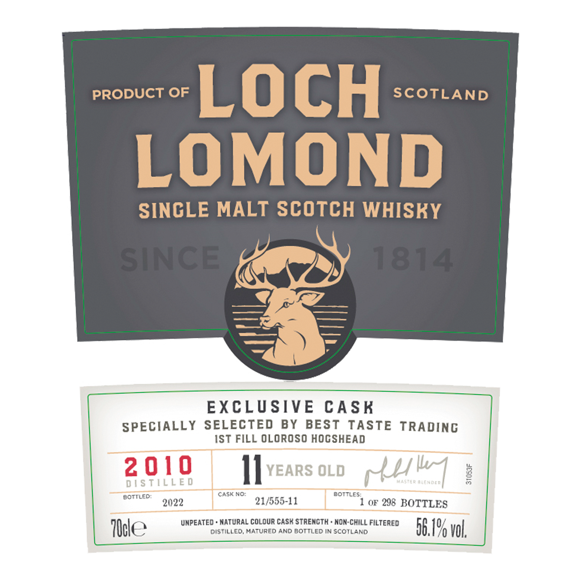 Loch Lomond Limited Edition Best Taste 11 yo 70cl