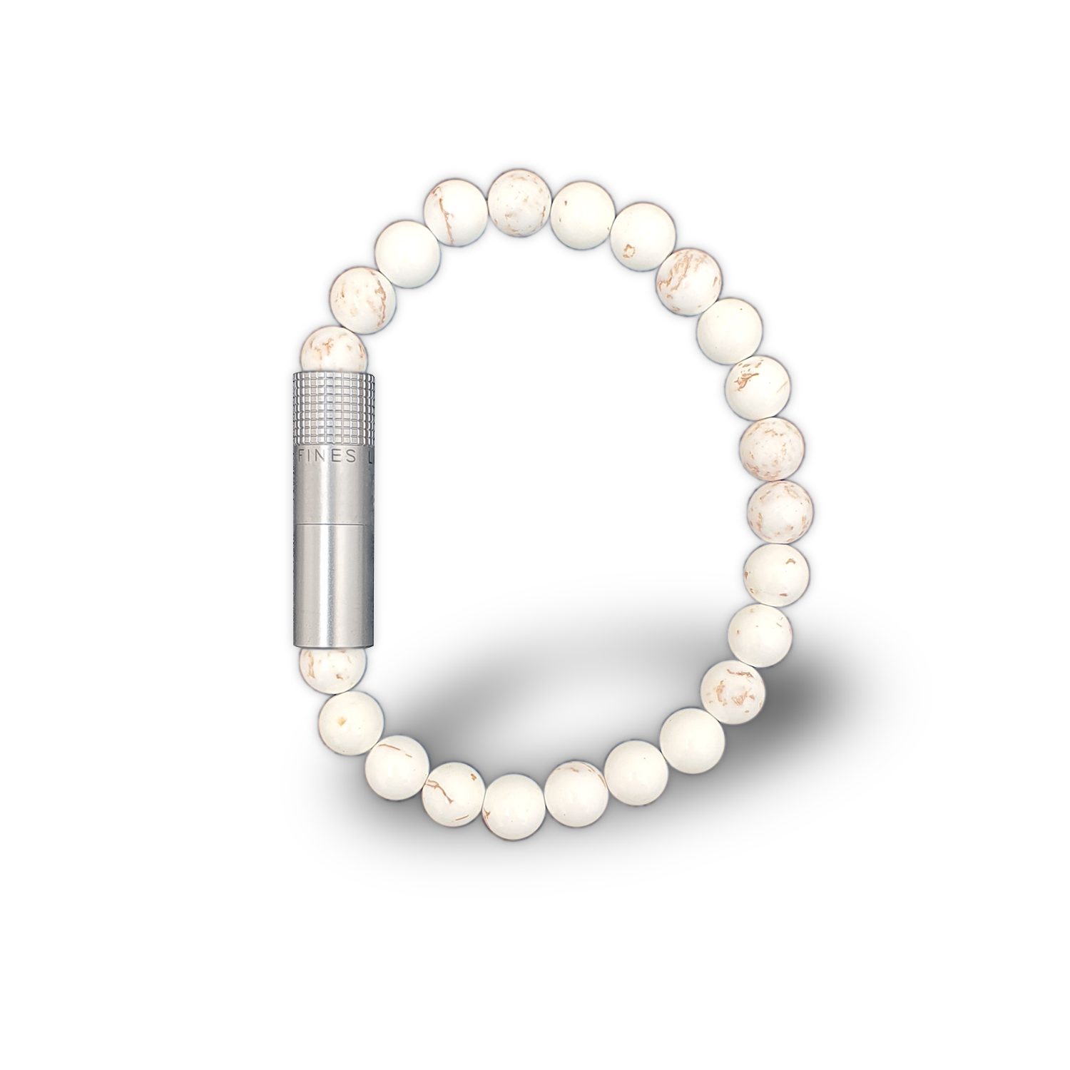 Les Fines Lames Punch Bracelet Solo Magnesite (8mm)