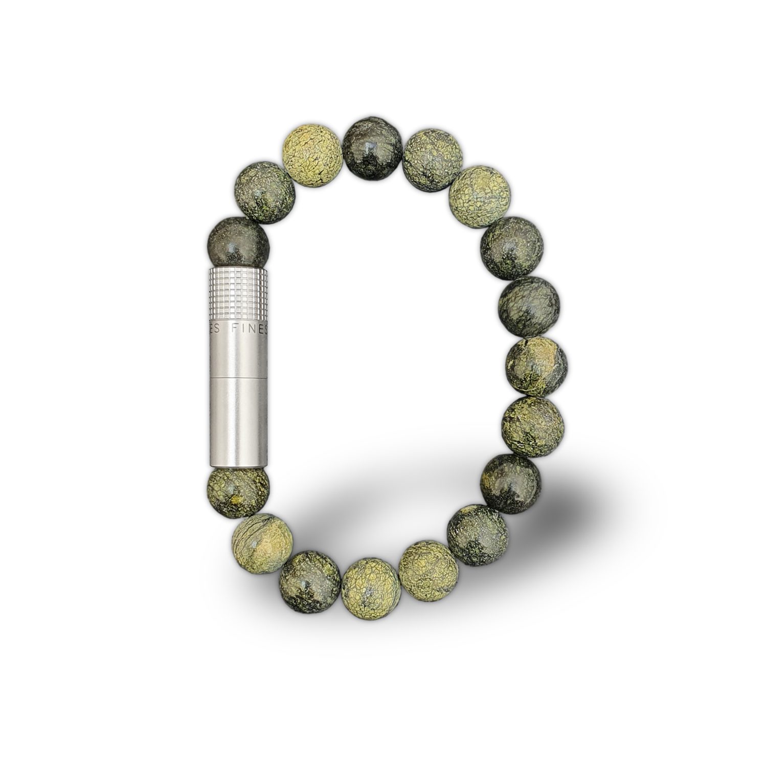 Les Fines Lames Punch Bracelet Solo Steel Serpentine (10mm)