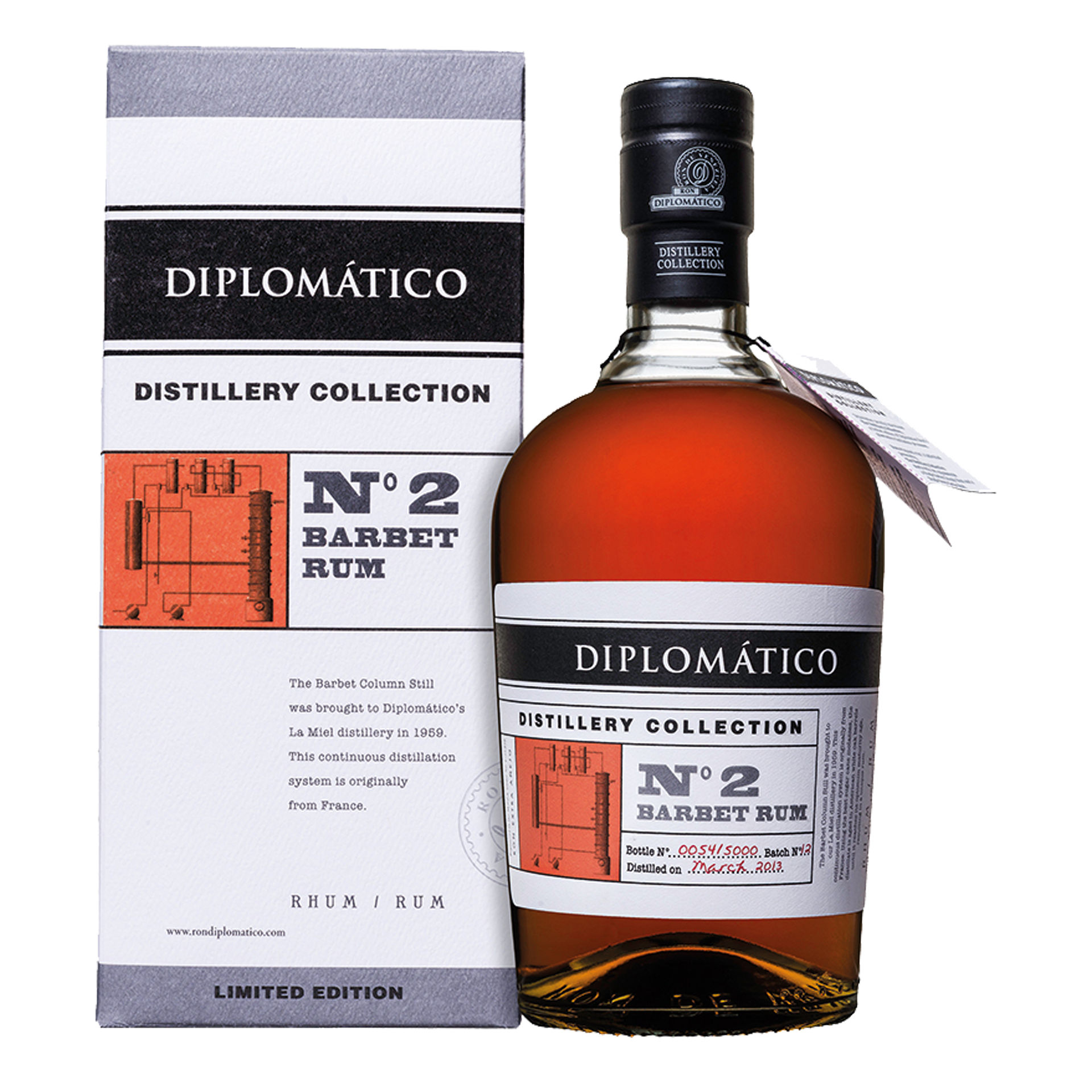 Diplomatico Distillery Collection No 2 Barbet Still 70cl