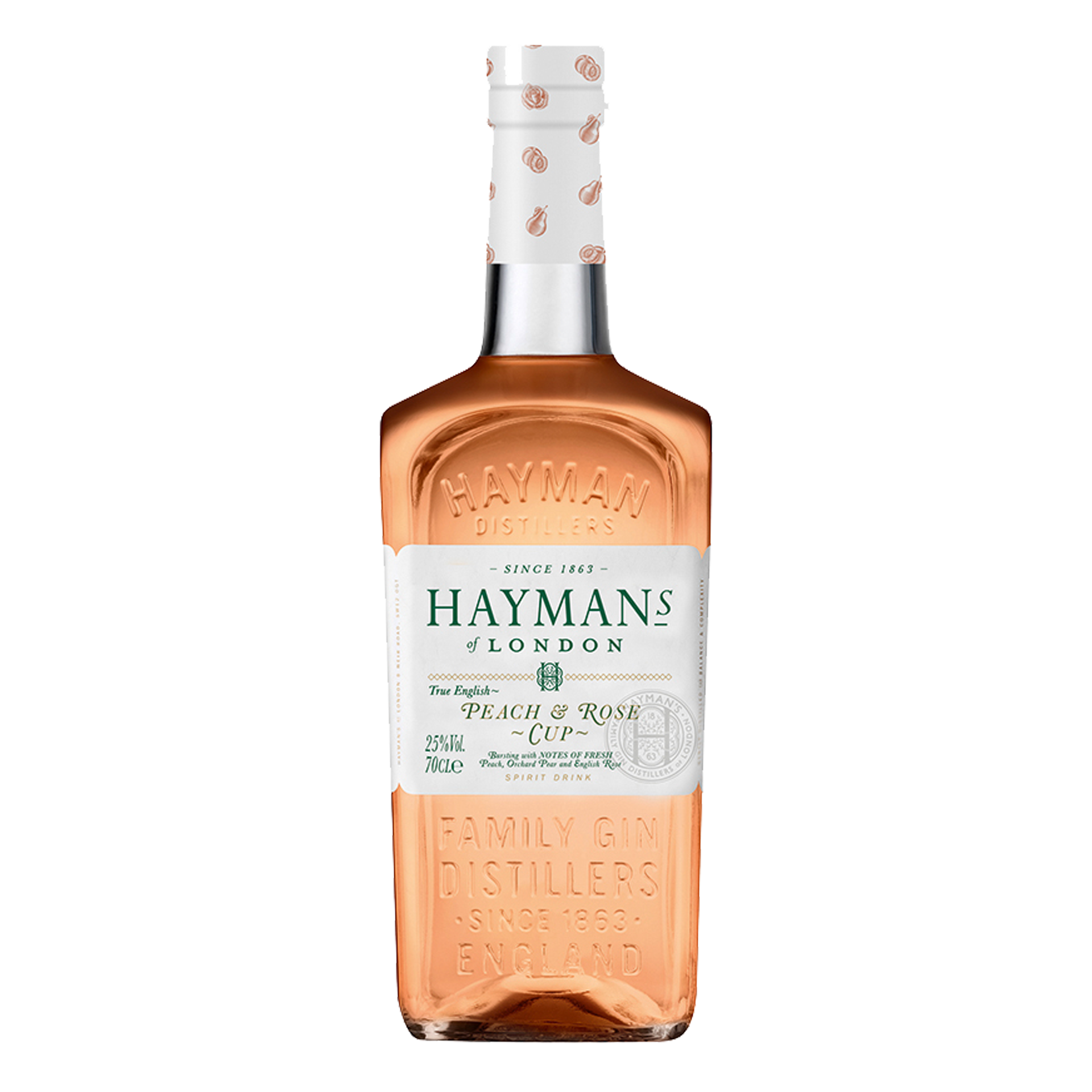Hayman's Peach & Rose Cup 70cl