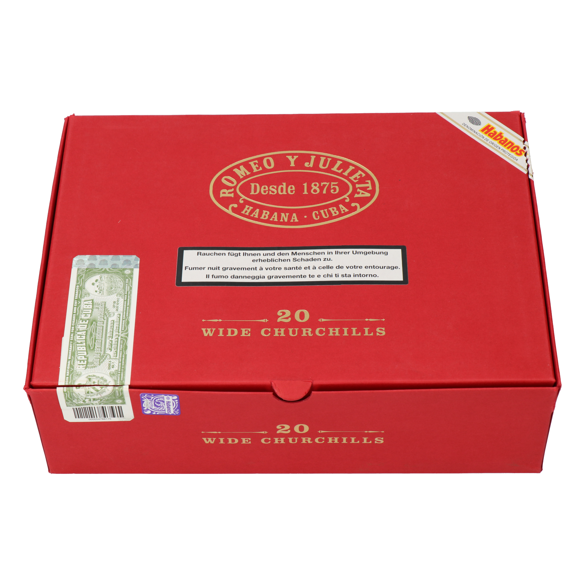 Romeo y Julieta Wide Churchills Travel-Humidor – Bild 7