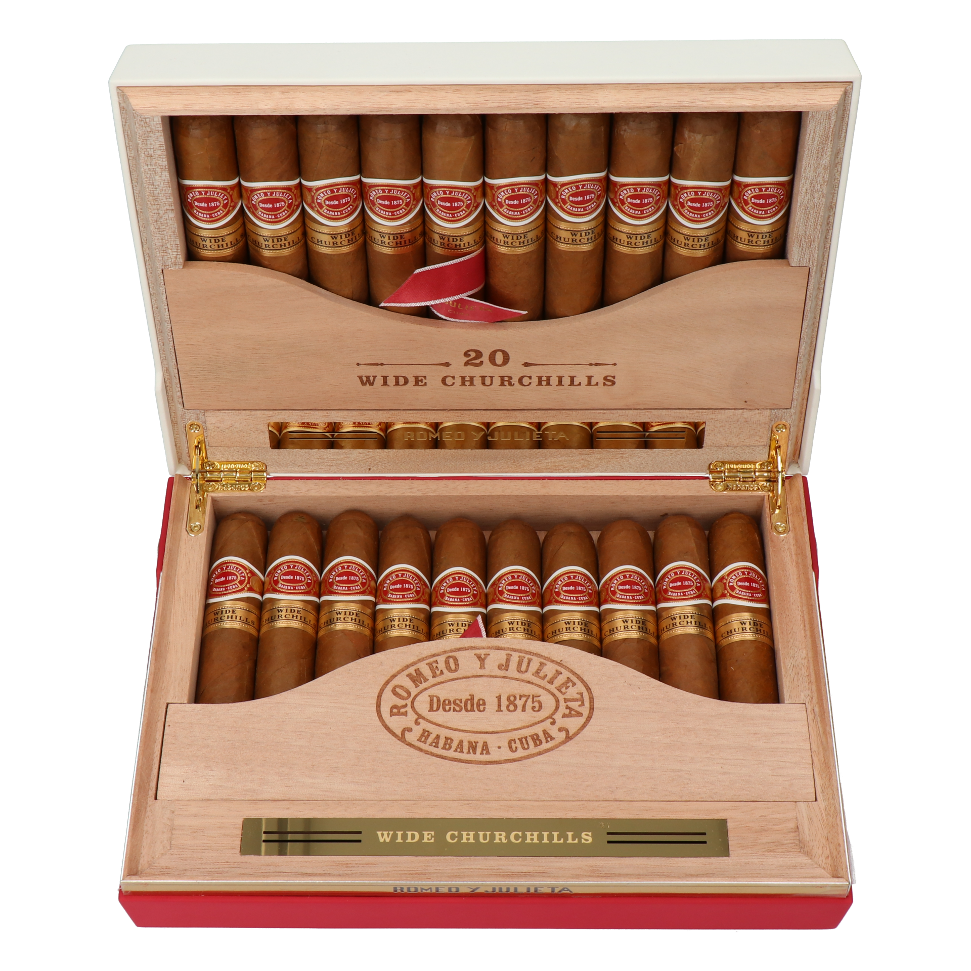 Romeo y Julieta Wide Churchills Travel-Humidor
