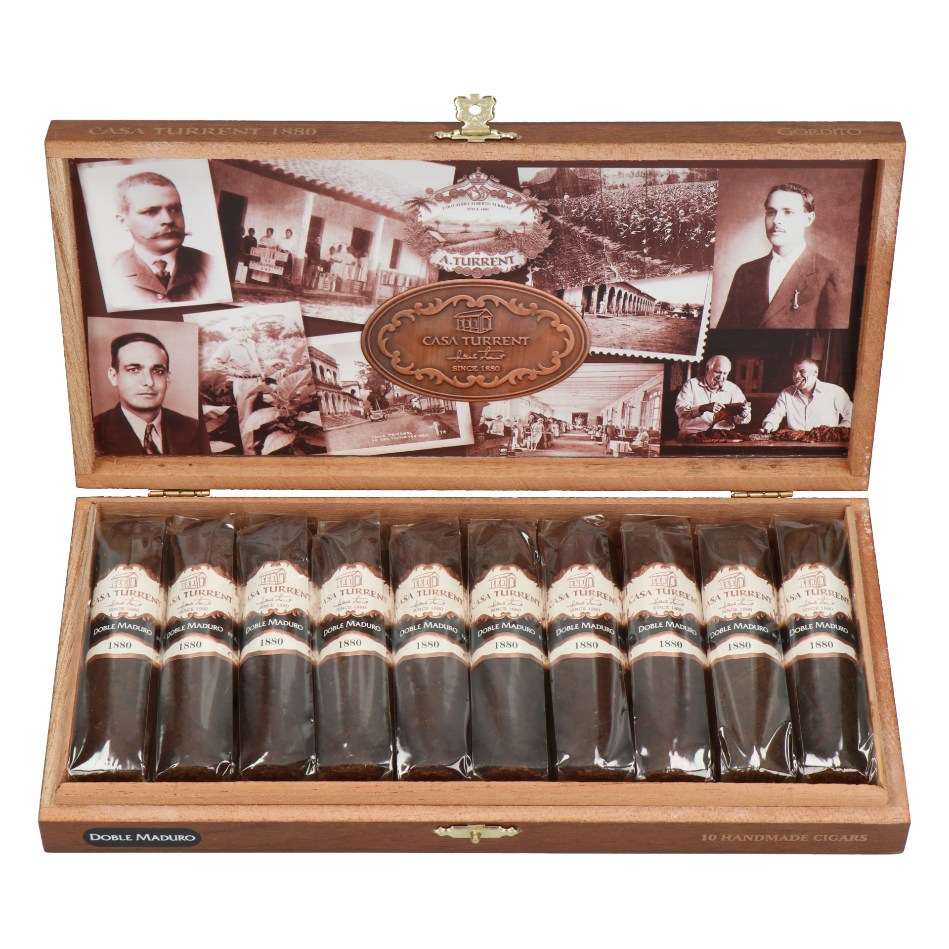 Casa Turrent 1880 Doble Maduro Gordito – Bild 6