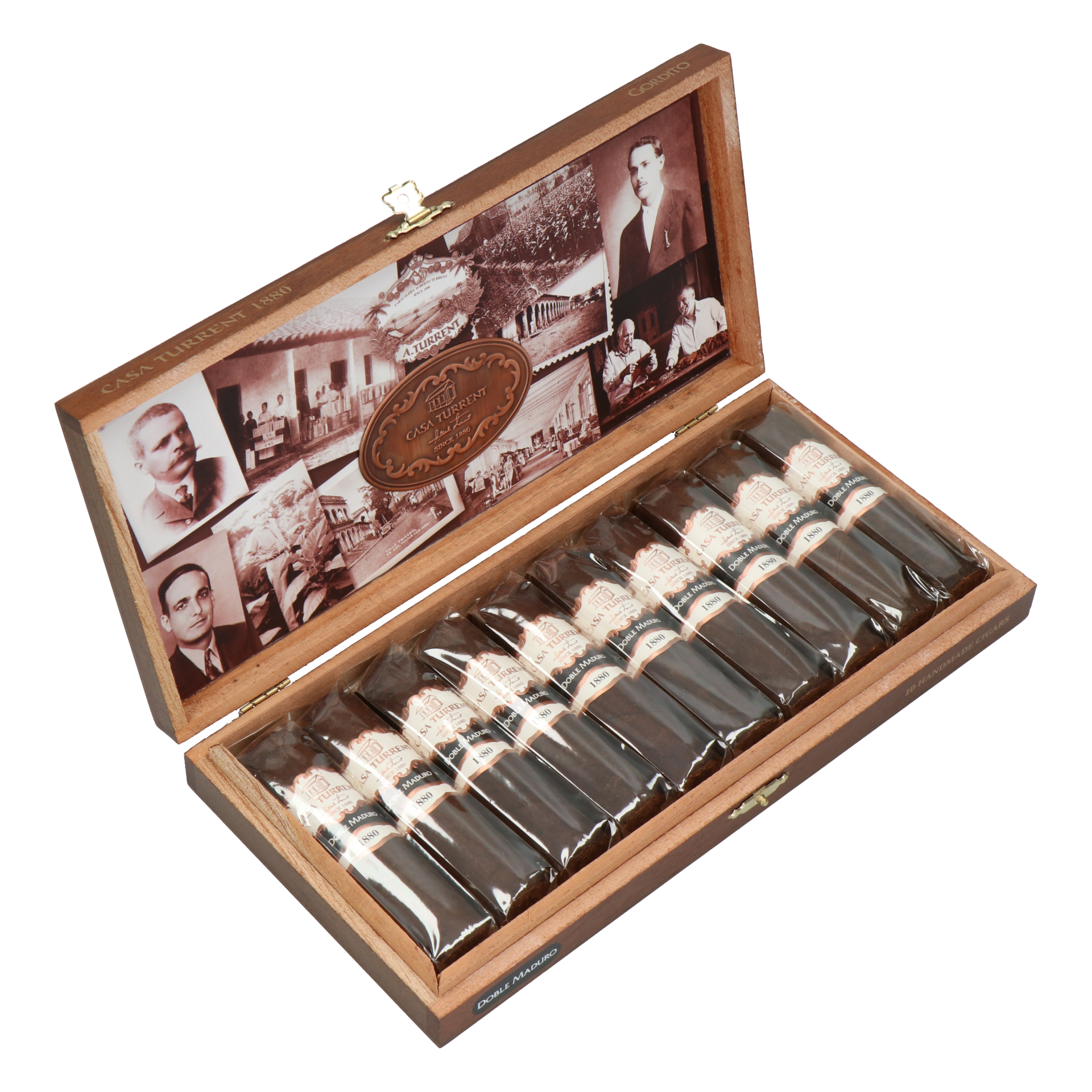 Casa Turrent 1880 Doble Maduro Gordito – Bild 7