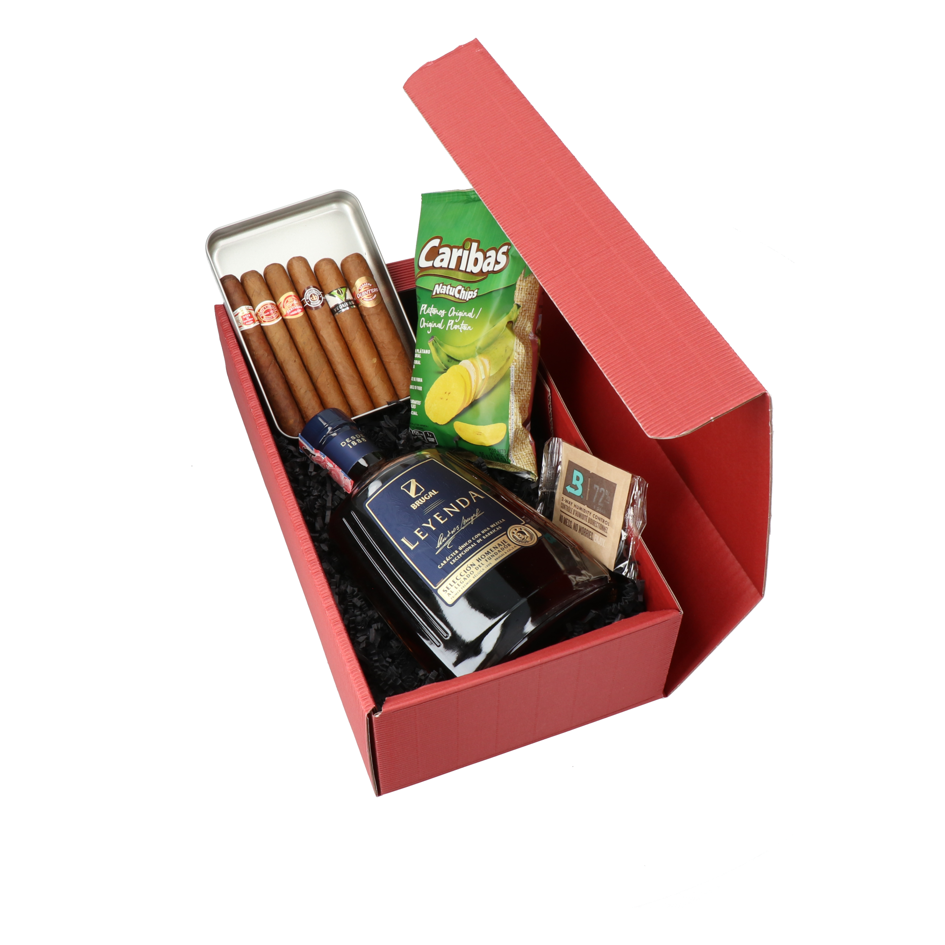 Habanos Sampler (S) und Brugal Leyenda Rum Geschenkset