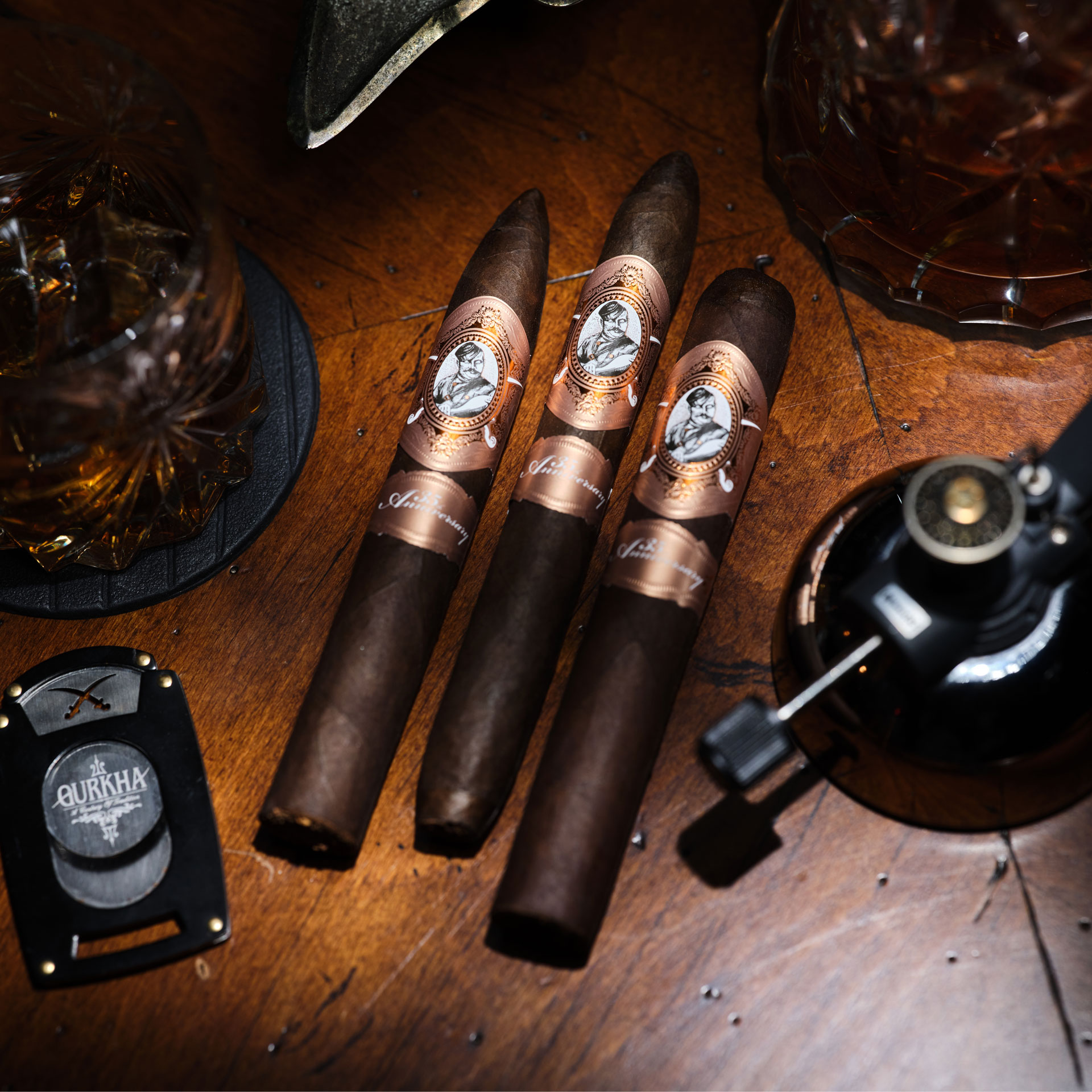 Gurkha 35th Anniversary Humidor Yellow – Bild 2