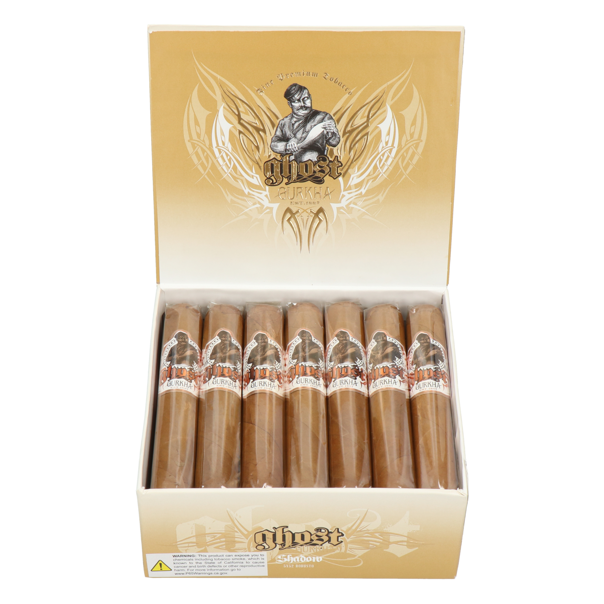 Gurkha Ghost Connecticut Shadow (Robusto) – Bild 6