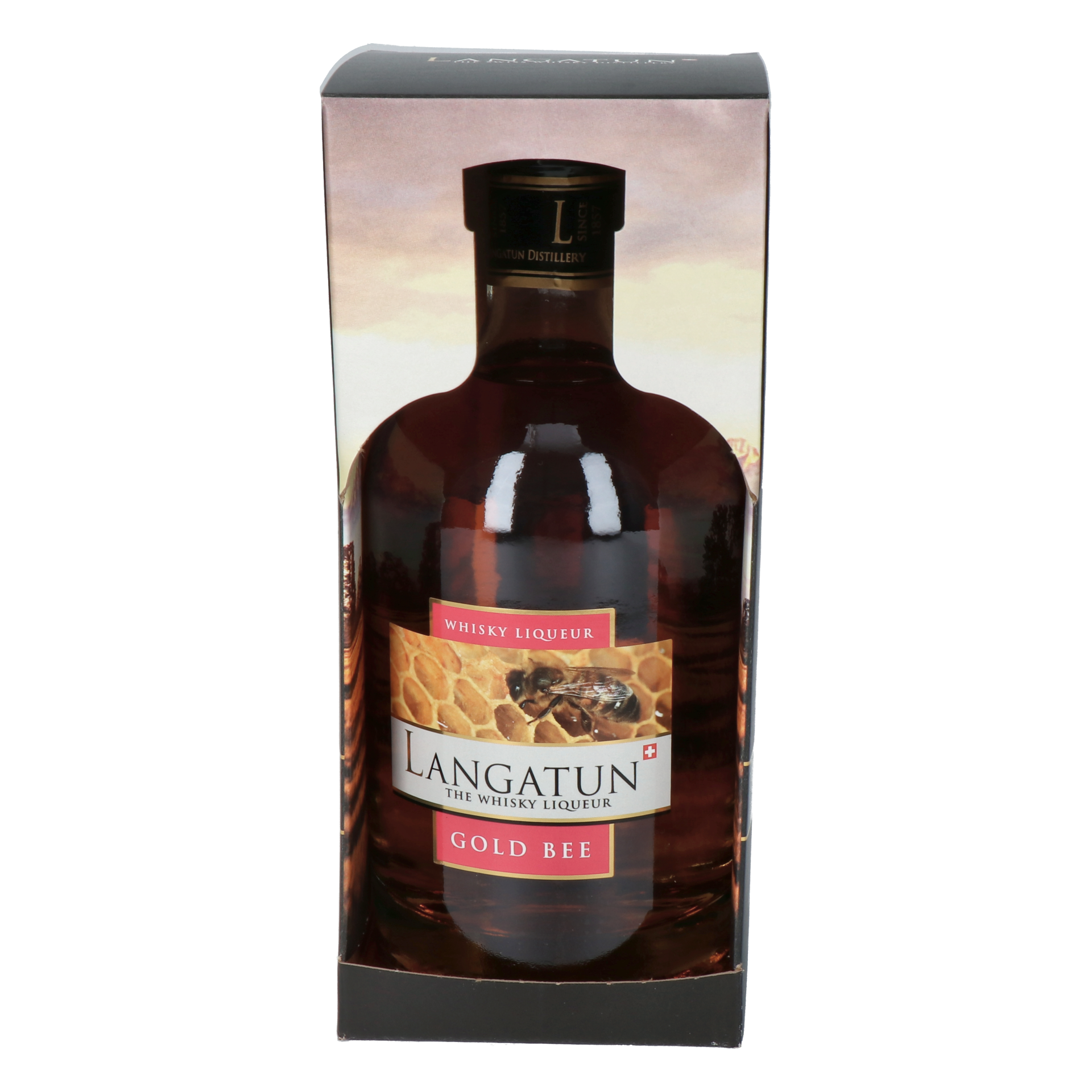 Langatun - Gold Bee - Single Malt Liqueur - 28% 50cl – Bild 2