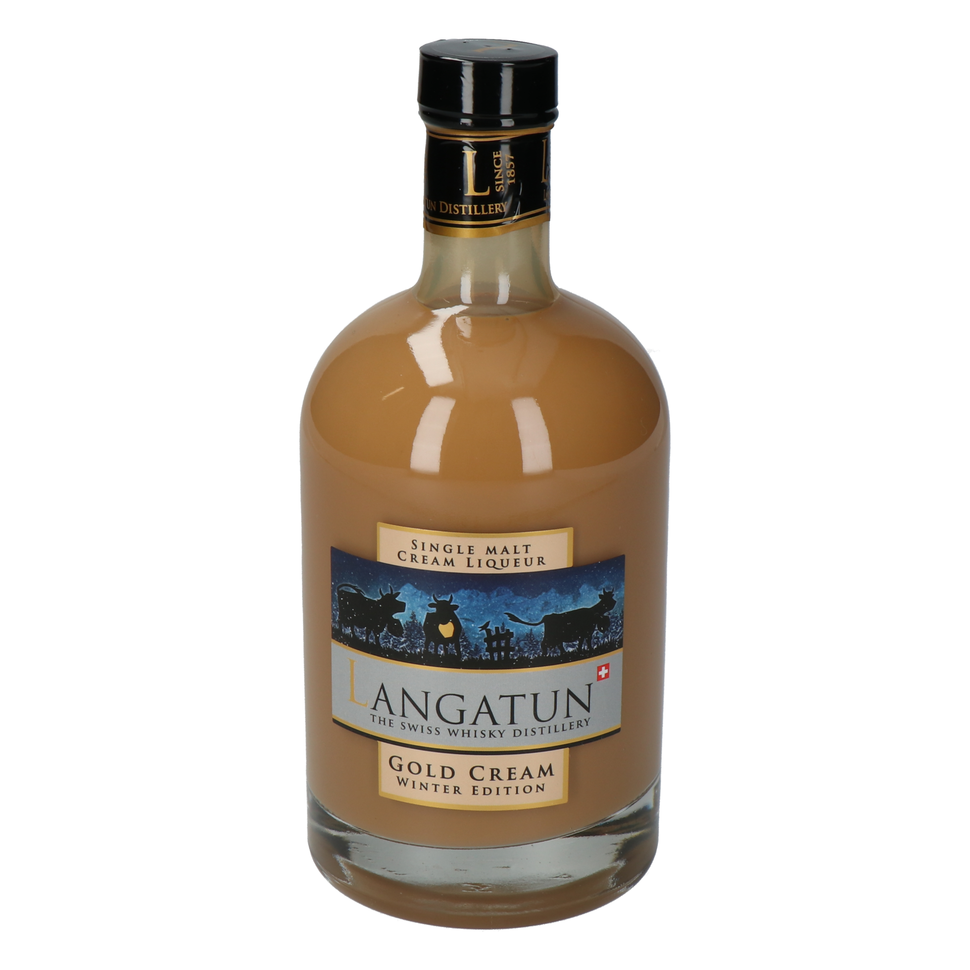 Langatun - Gold Cream - Winter Edition - Single Malt Liqueur 18% - 50cl