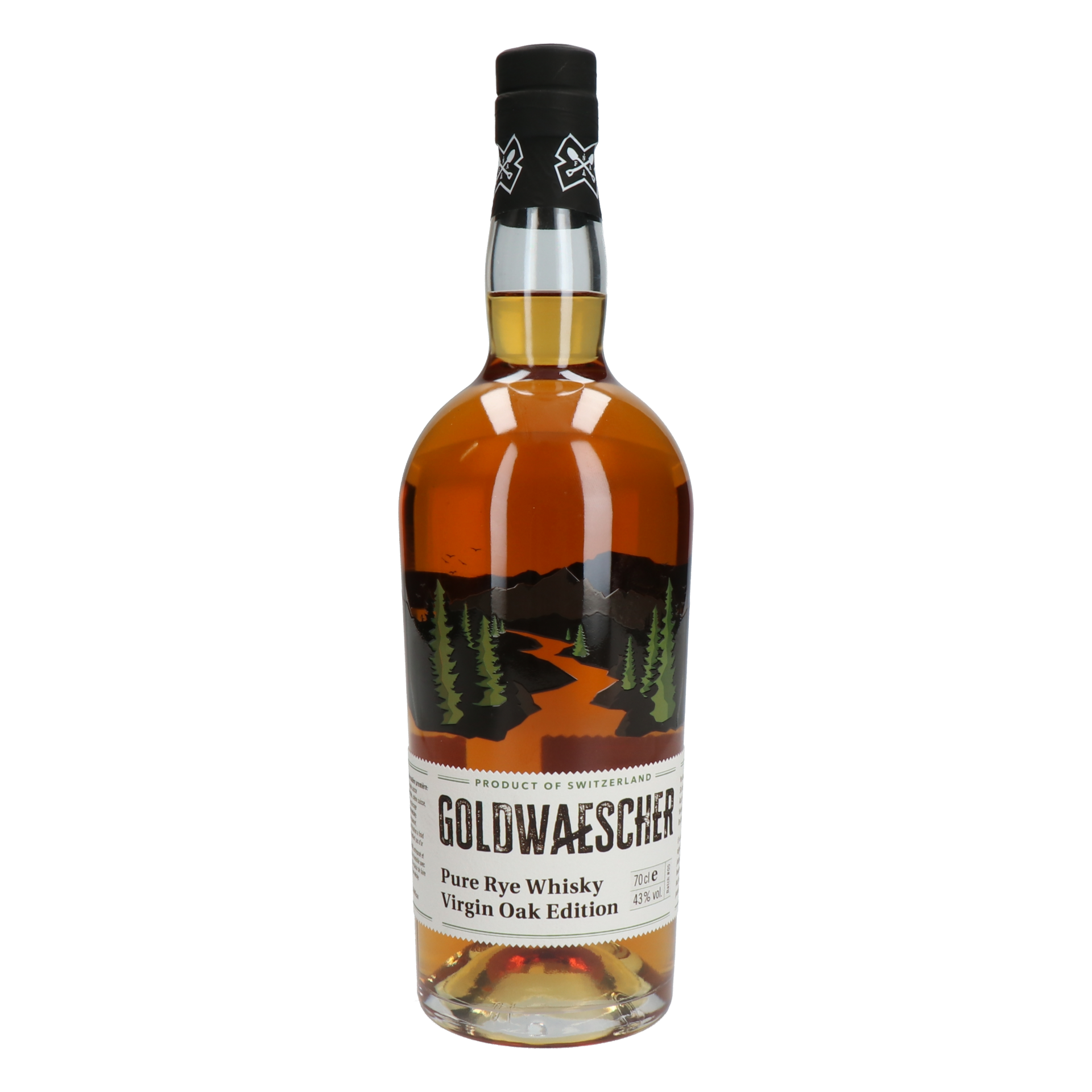 Goldwaescher - Pure Rye Whisky Virgin Oak