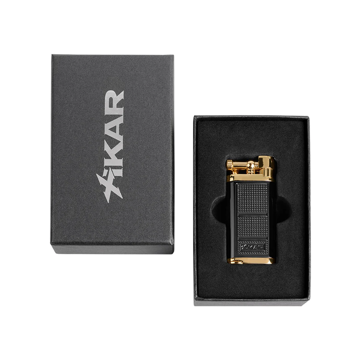 Xikar Pipeline Softflame Black/Gold – Bild 4
