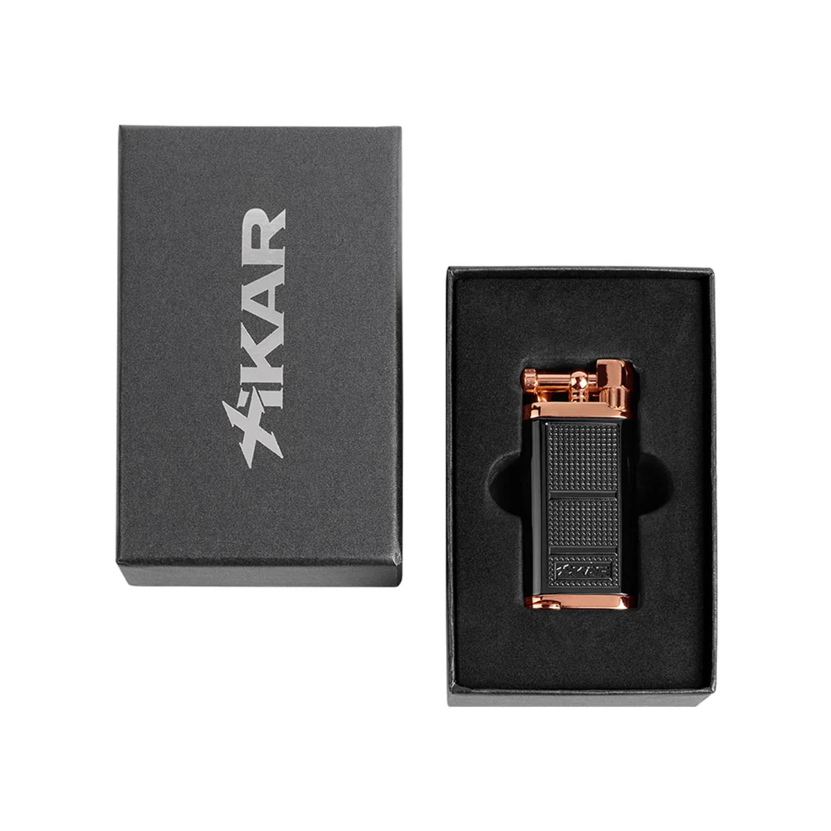 Xikar Pipeline Softflame Black/Rose – Bild 4